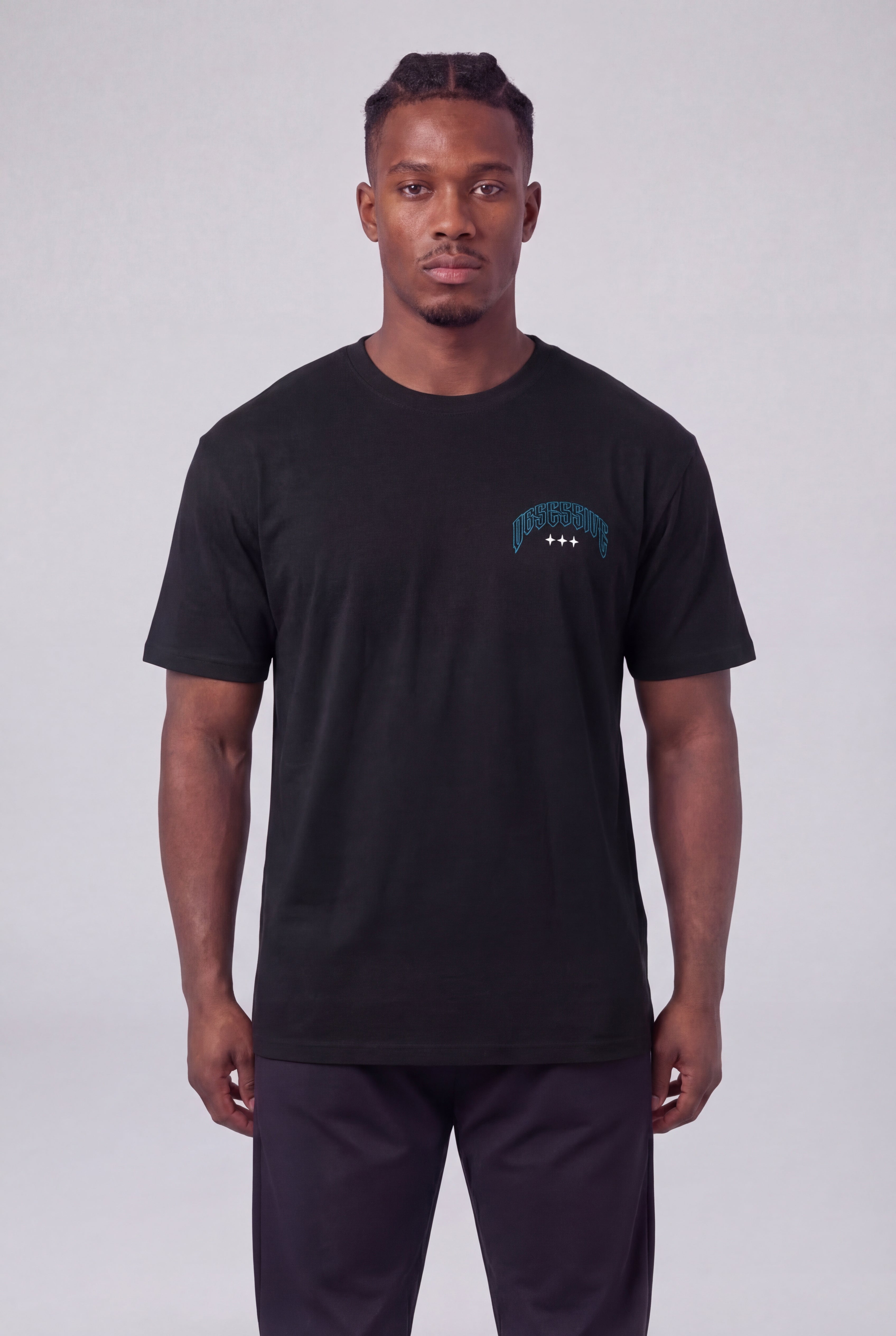 ETERNAL DRAGON OVERSIZED T-SHIRT - NEGRO