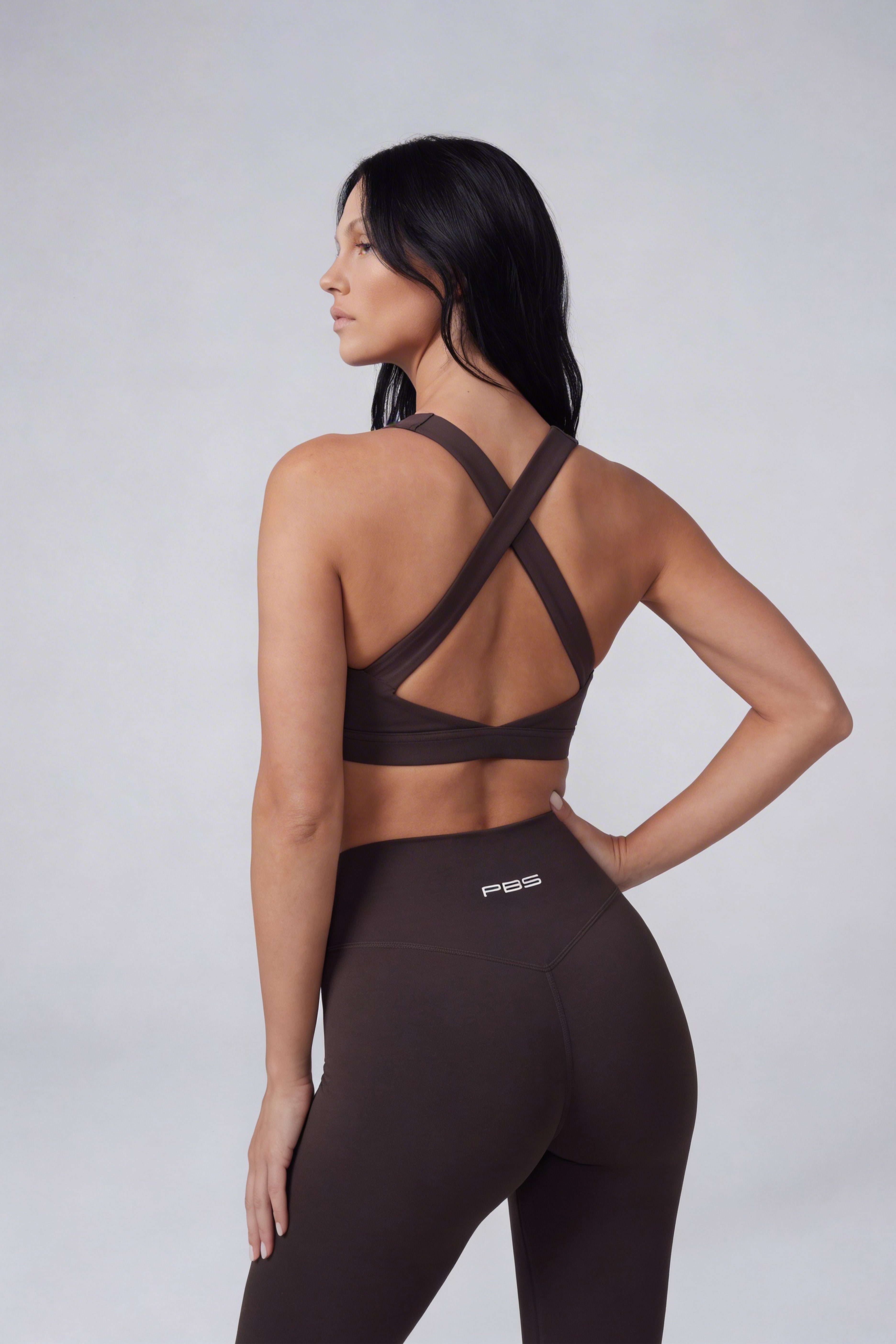 TOP ESPALDA CRUZ LIMITLESS - GRIS