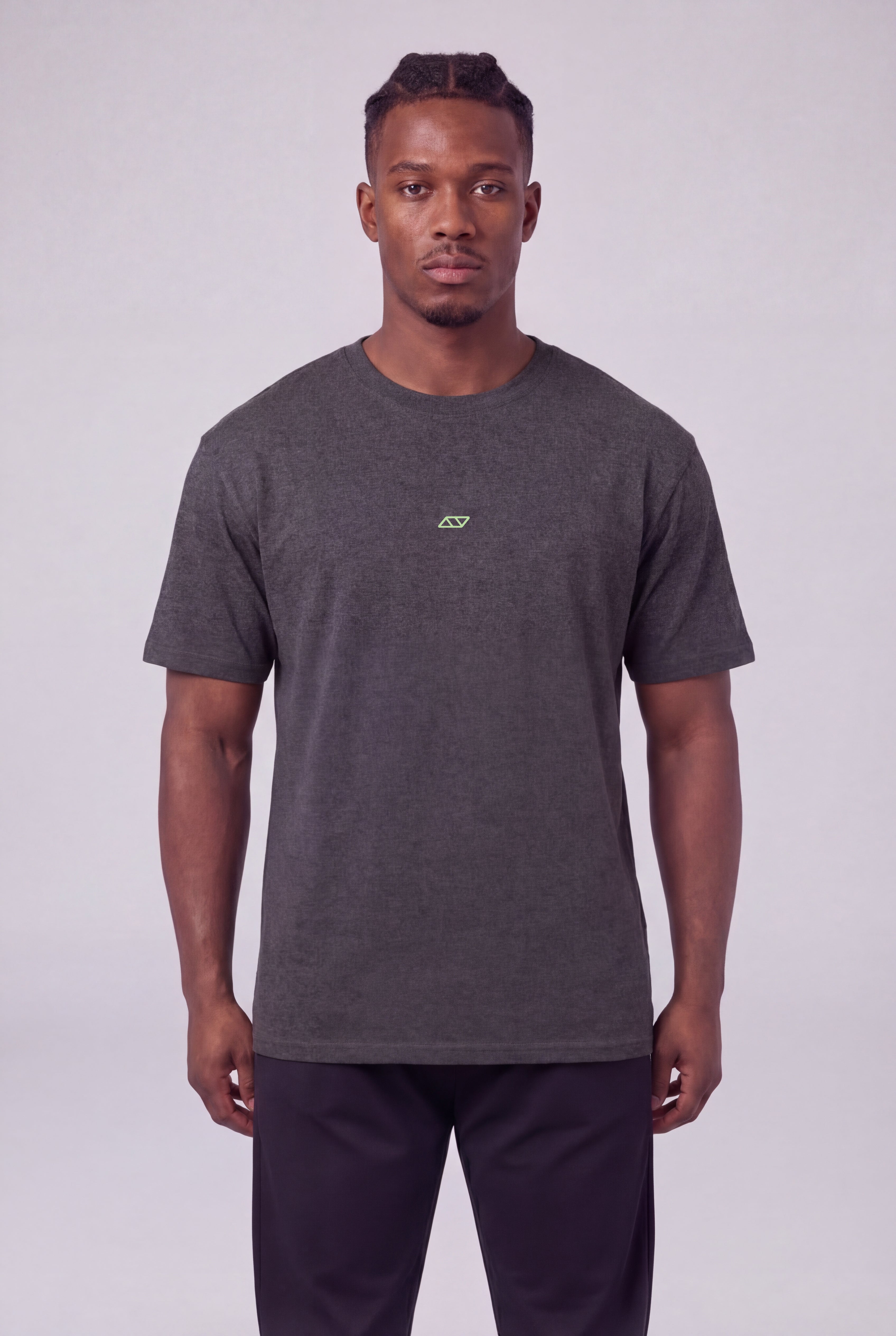 OBSESSIVE 2.0 OVERSIZED T-SHIRT - GRIS Y VERDE