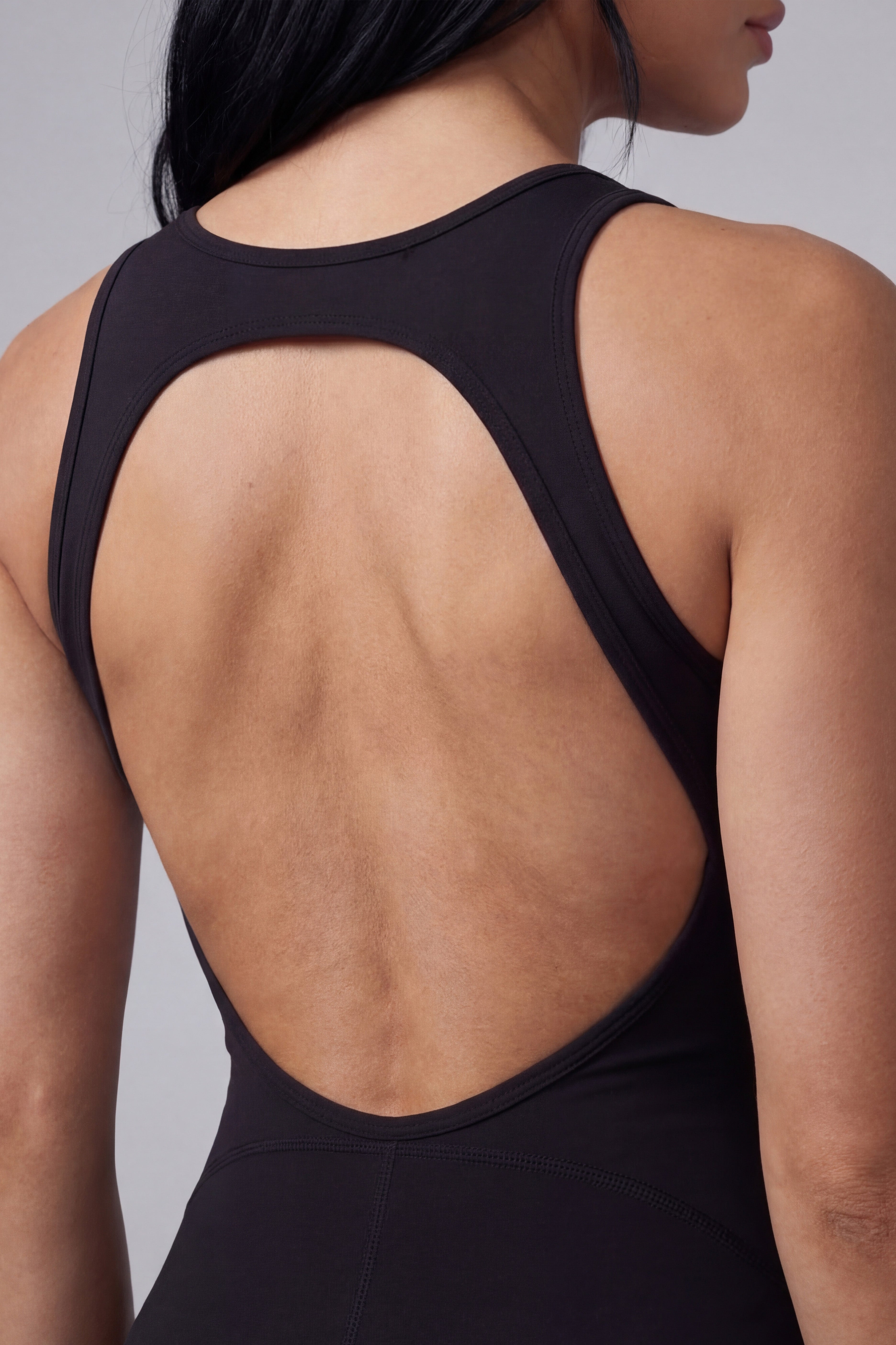 JUMPSUIT FLARED ELITE - NEGRO