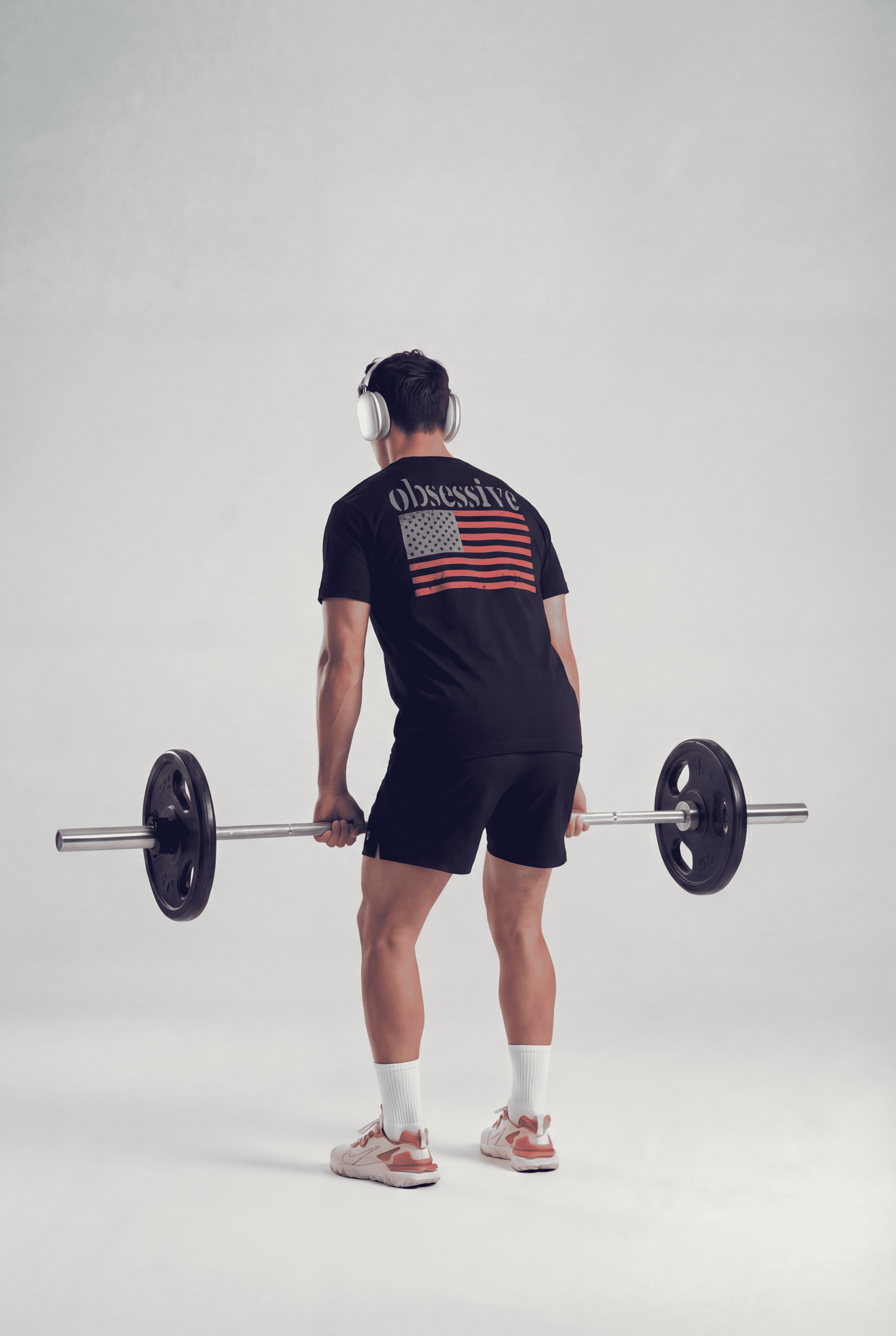 CAMISETA OBSESSIVE FLAG - NEGRO