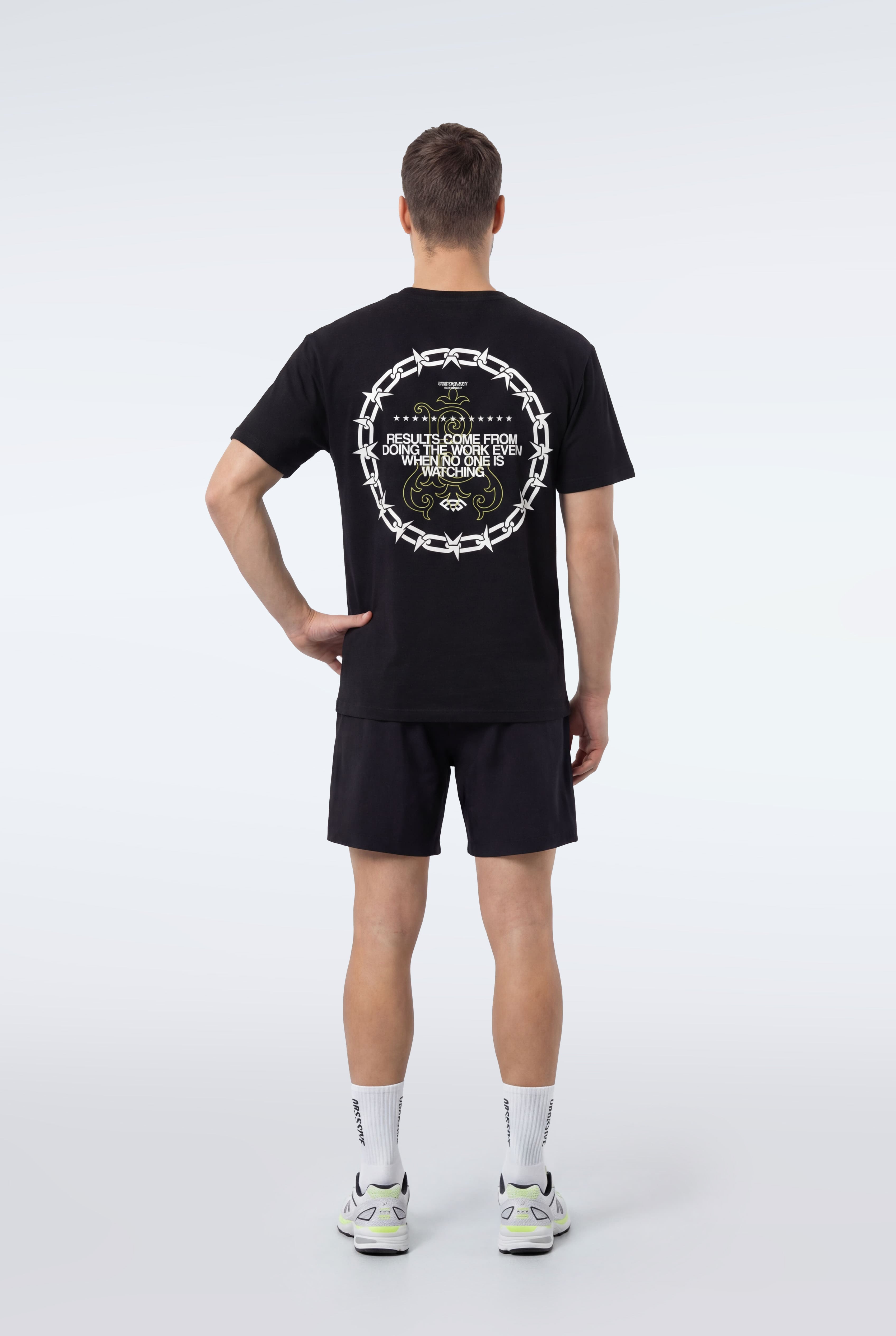 PBS DISCIPLINE OVERSIZED T-SHIRT - NEGRO