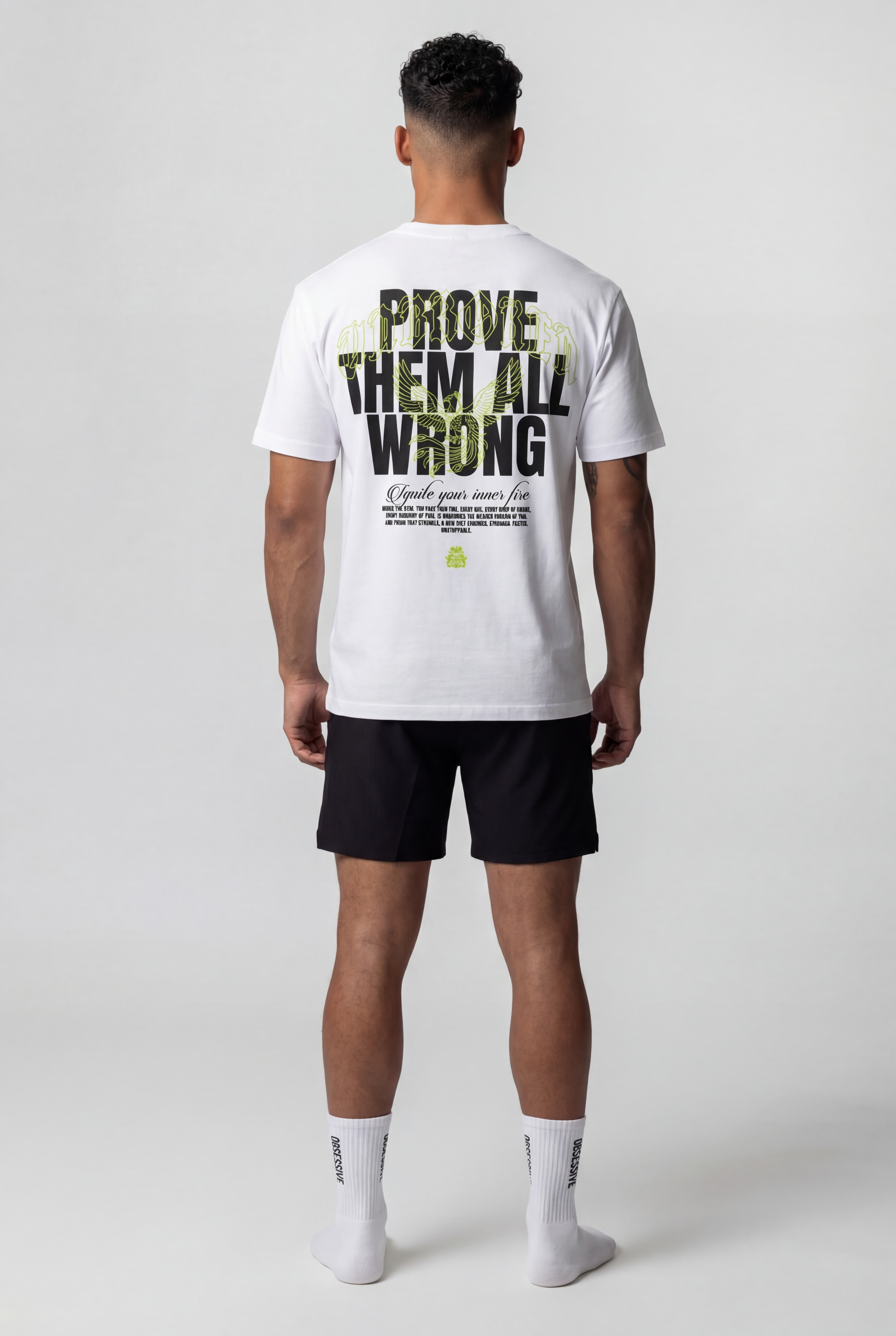 PROVE THEM OVERSIZE T-SHIRT - BLANCO
