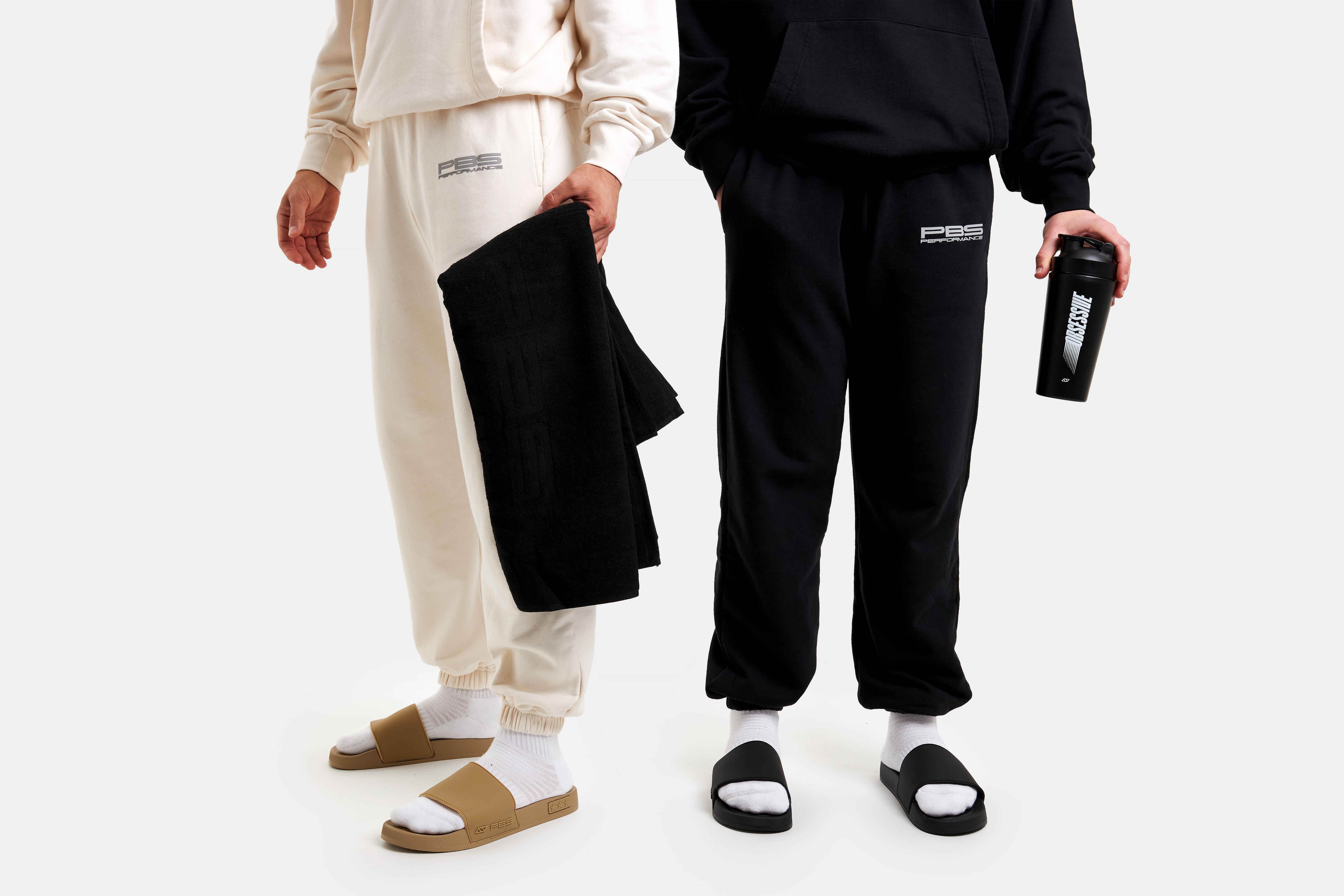 TOALLA GYM GRANDE PBS - NEGRO