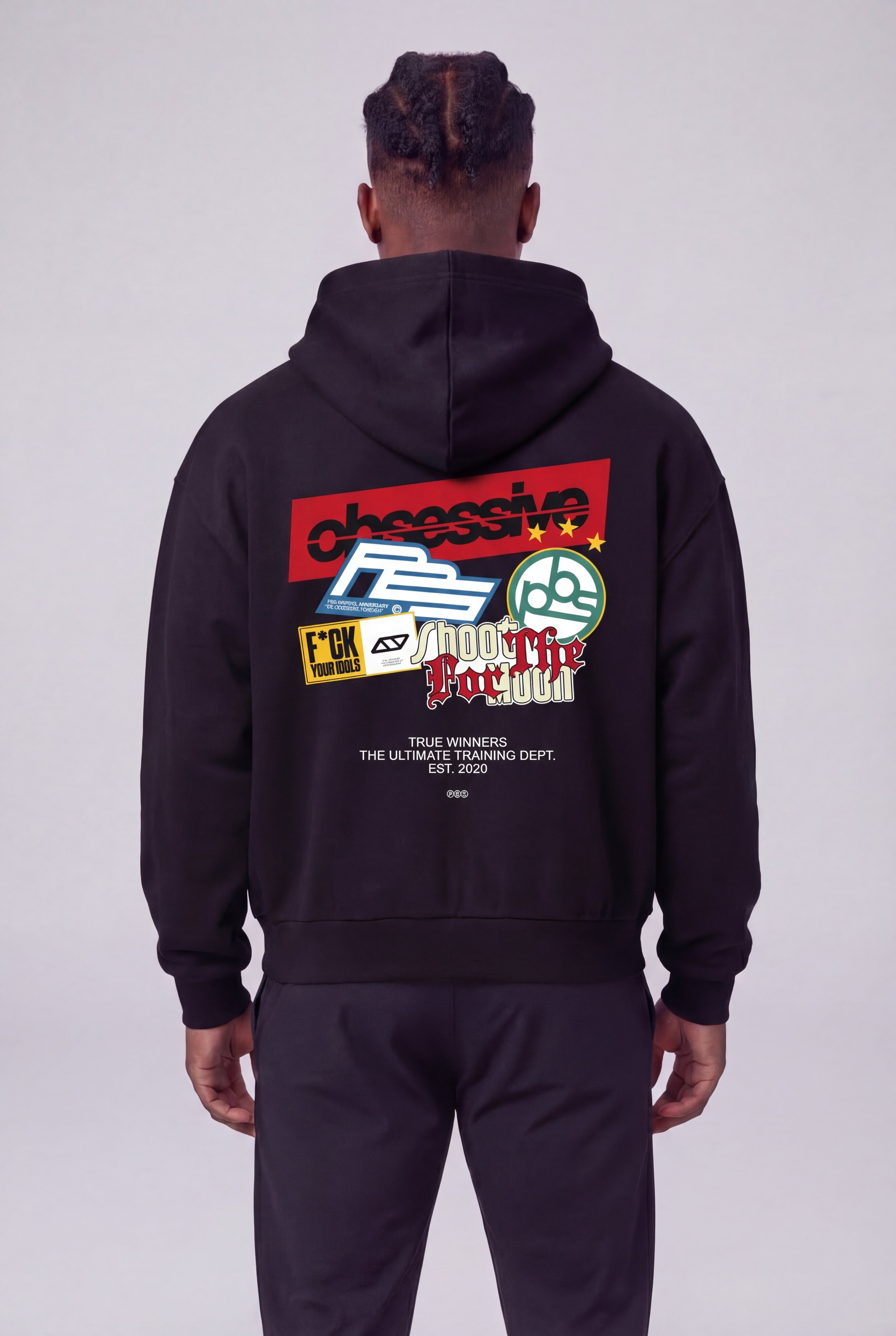 PATCH LEGACY HOODIE - NEGRO