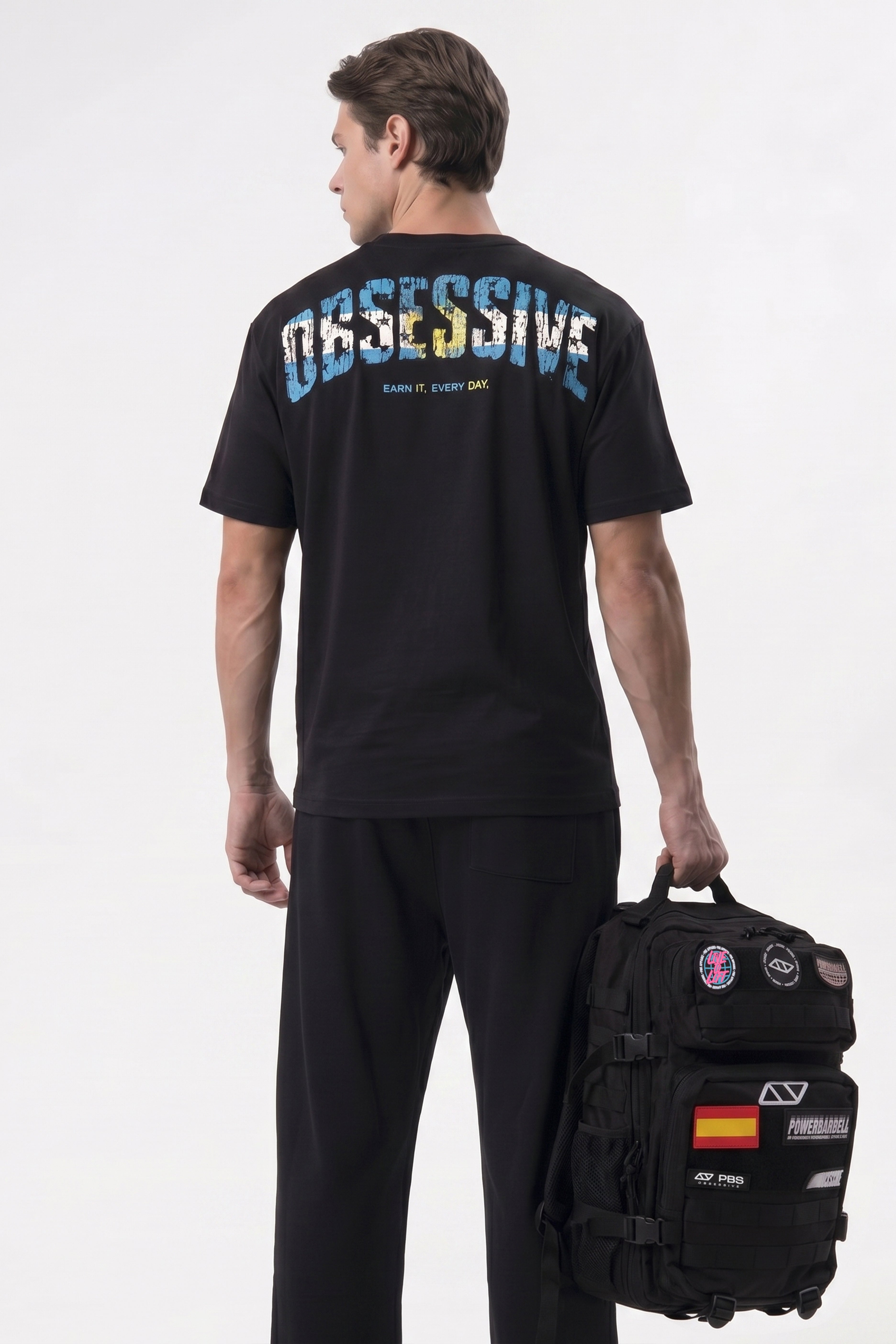 WORLD STAGE ARGENTINA OVERSIZED TEE - NEGRO