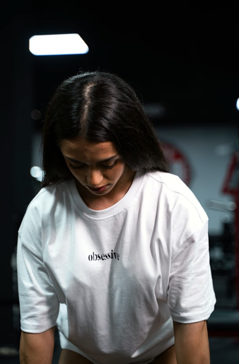 CAMISETA OBSESSIVE OVERSIZE - BLANCO