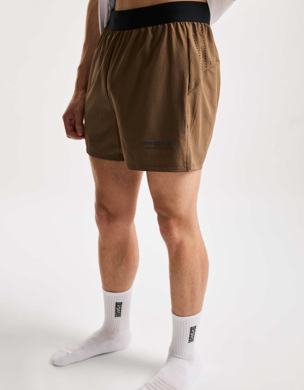 PREMIUM SLIM SHORT PBS - SEPIA