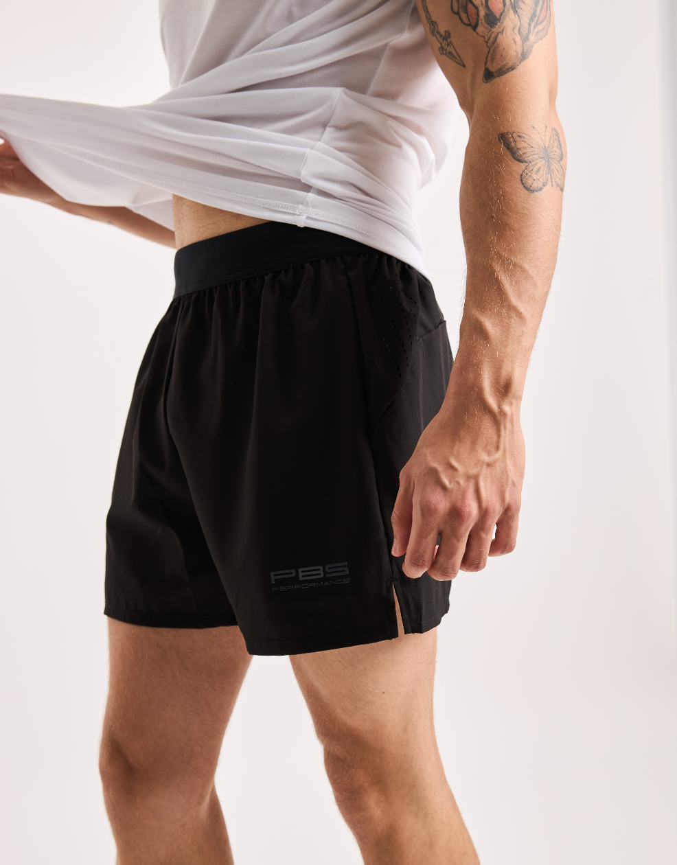 PREMIUM SLIM SHORT PBS - NEGRO
