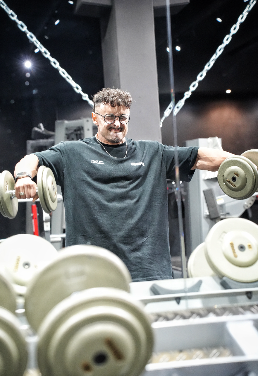 ONE PRCNT MENTALITY OVERSIZED T-SHIRT