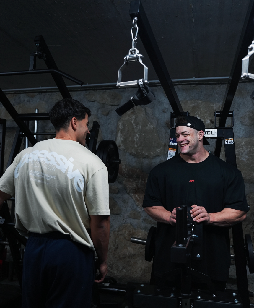 OBSESSIVE 2.0 OVERSIZED T-SHIRT - NEGRO Y ROJO