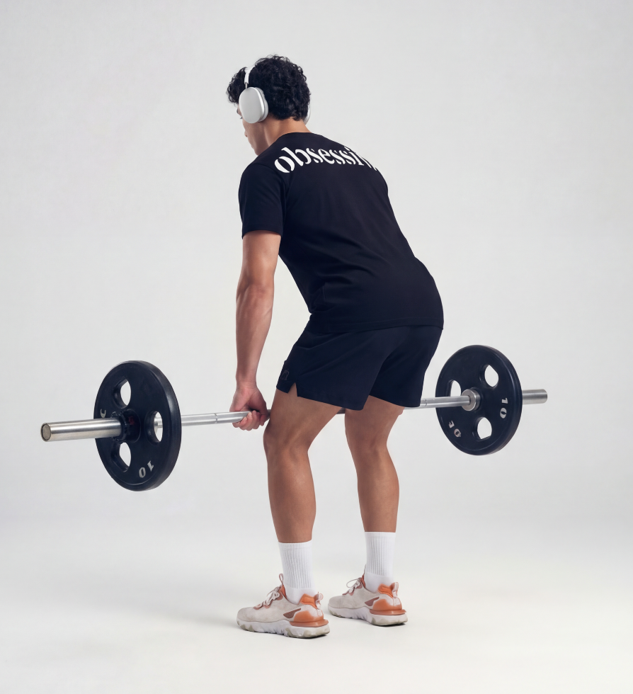 CAMISETA OBSESSIVE OVERSIZE - NEGRO