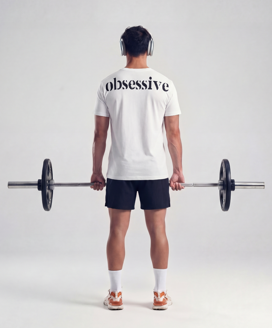 CAMISETA OBSESSIVE OVERSIZE - BLANCO