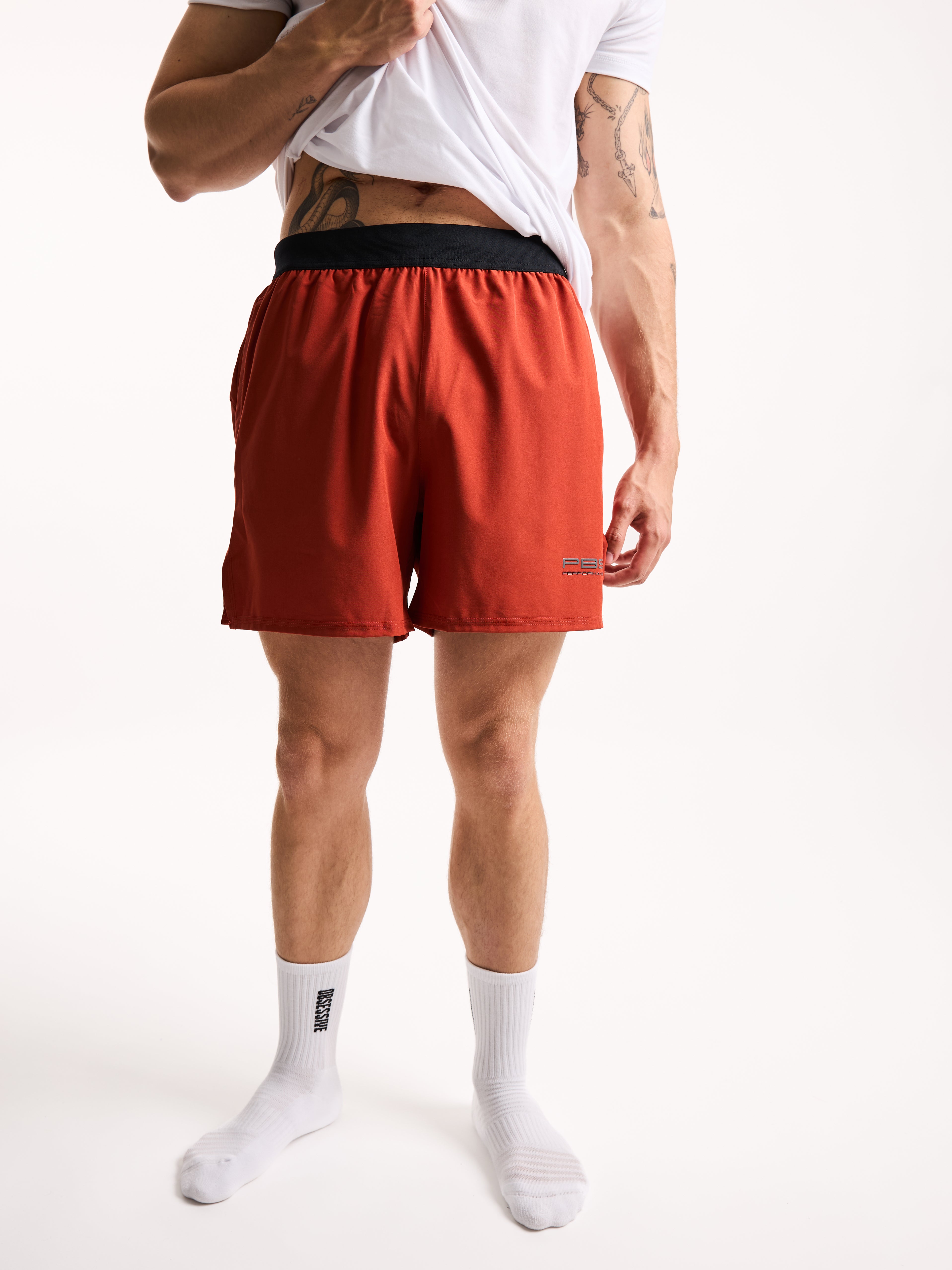 LIFTING SHORT PBS - NARANJA