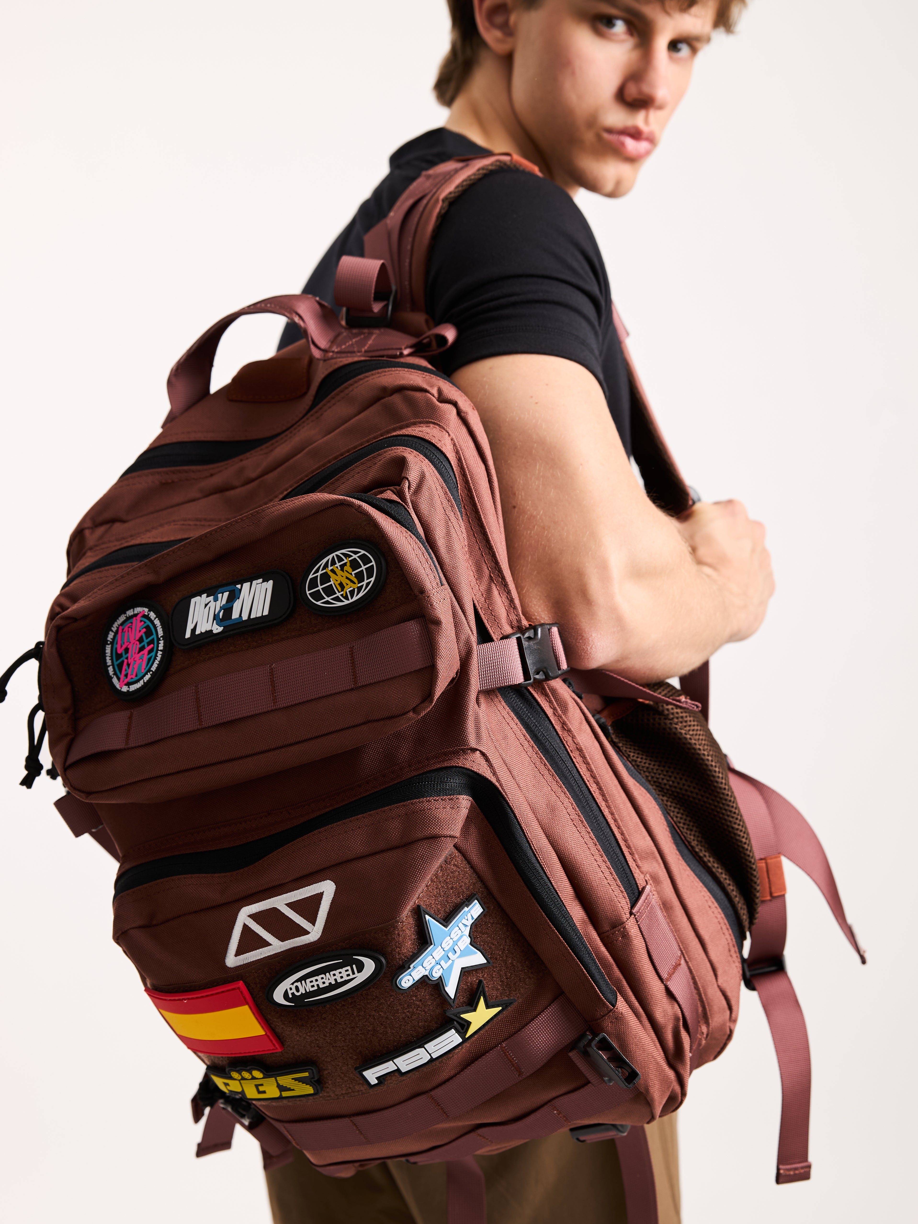 MOCHILA ENTRENAMIENTO PRO SERIES PBS - MARRON