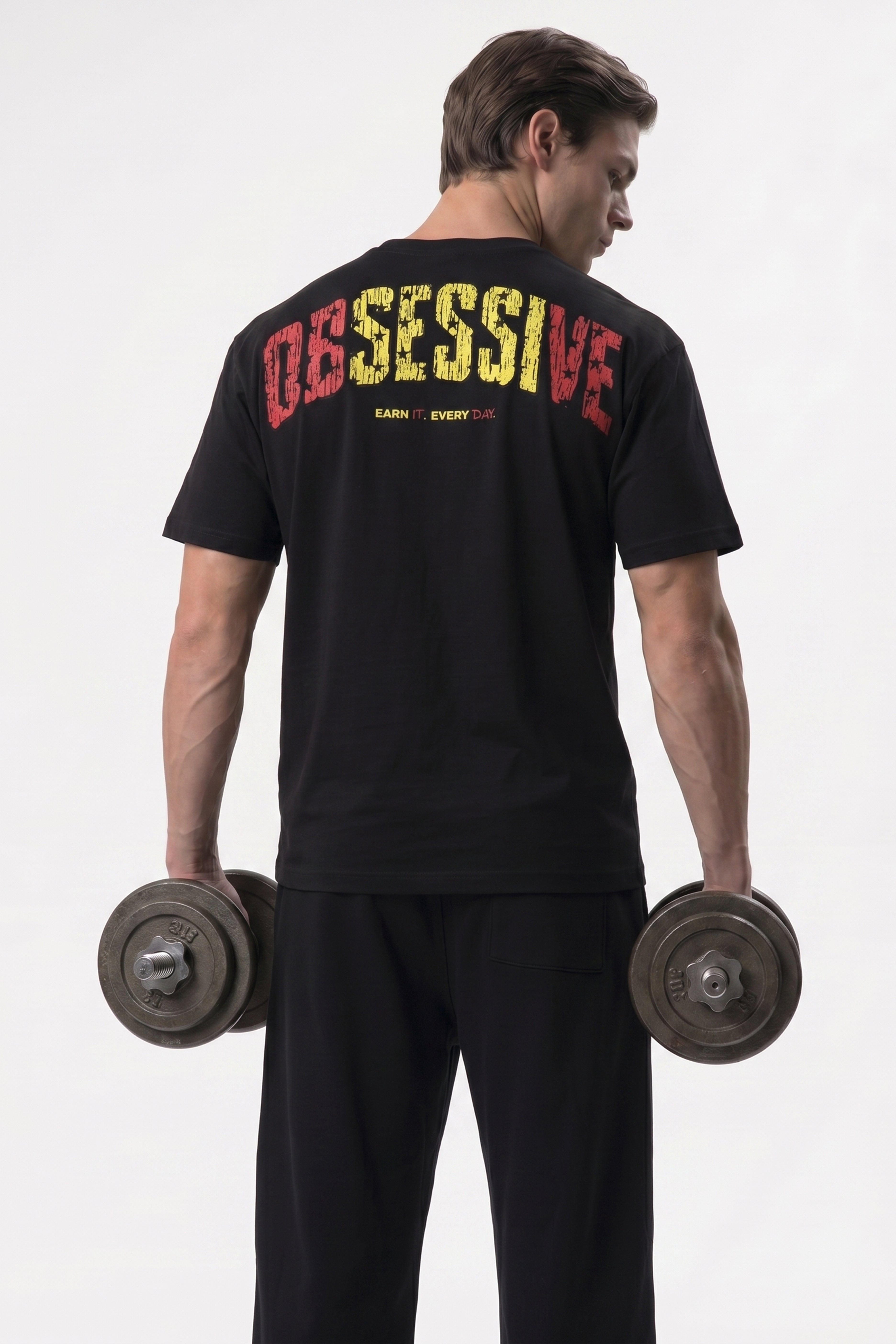 WORLD STAGE SPAIN OVERSIZED TEE - NEGRO