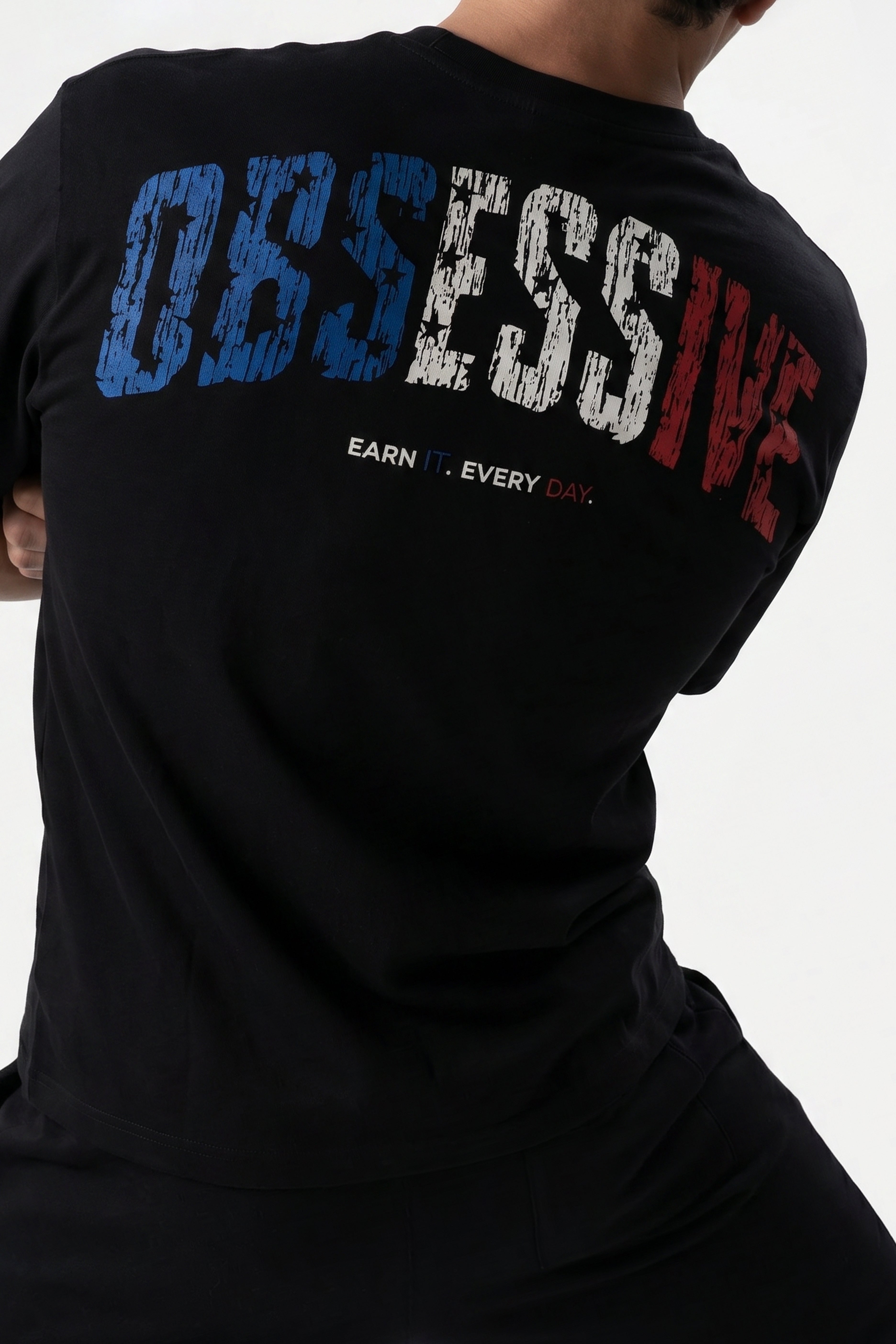 WORLD STAGE FRANCE OVERSIZED TEE - NEGRO