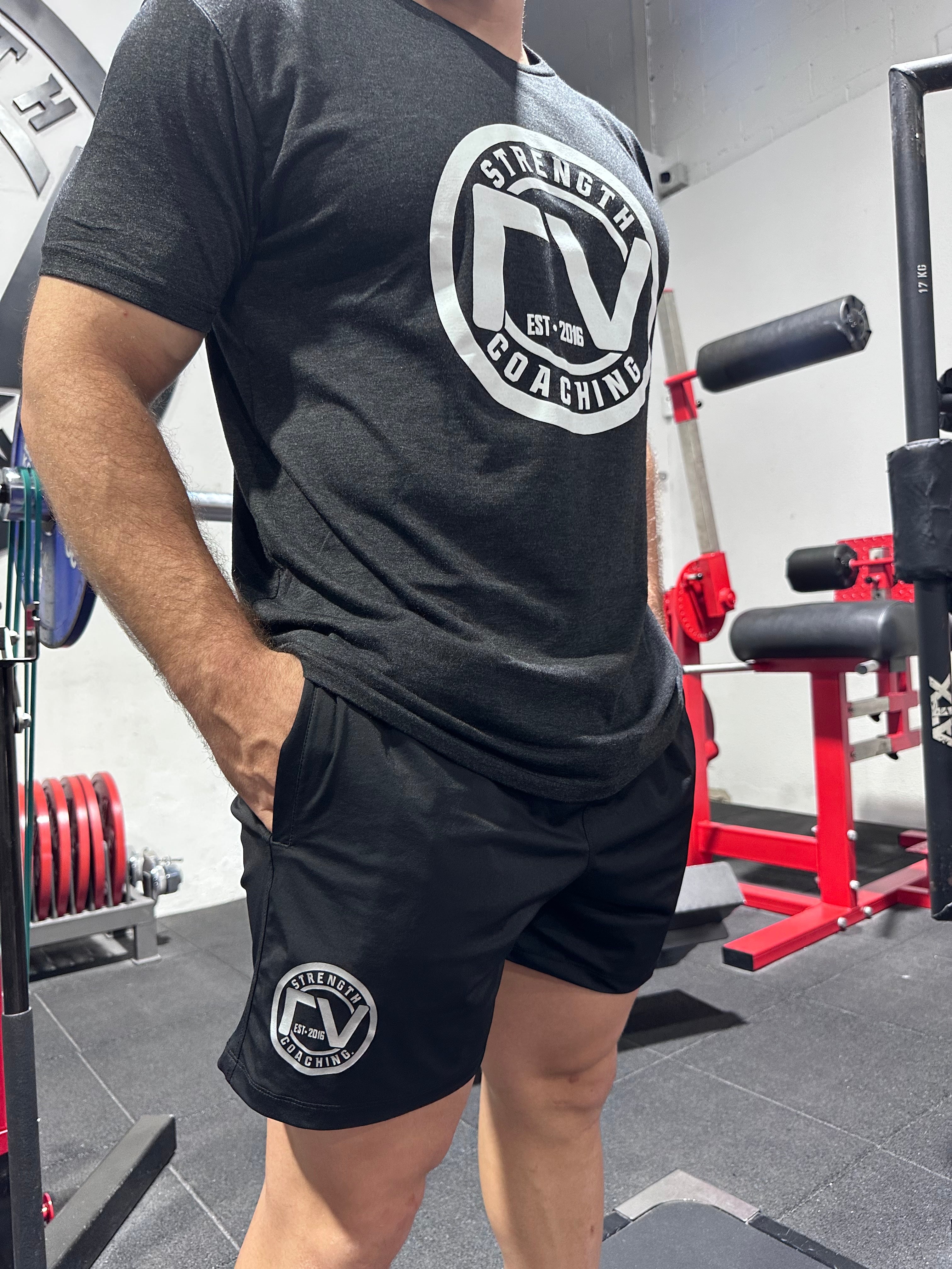 CAMISETA RV - LOGO - NEGRO