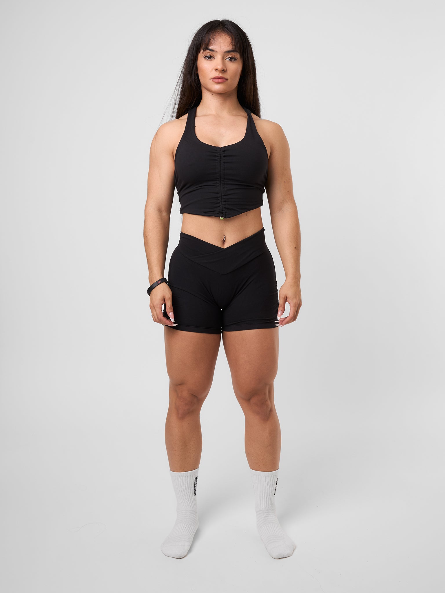 TOP TÉCNICO ENTRENAMIENTO - NEGRO