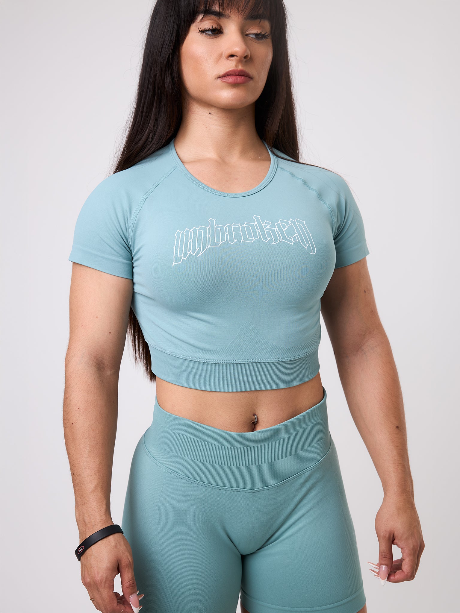 CROP TOP UNBROKEN - VERDE