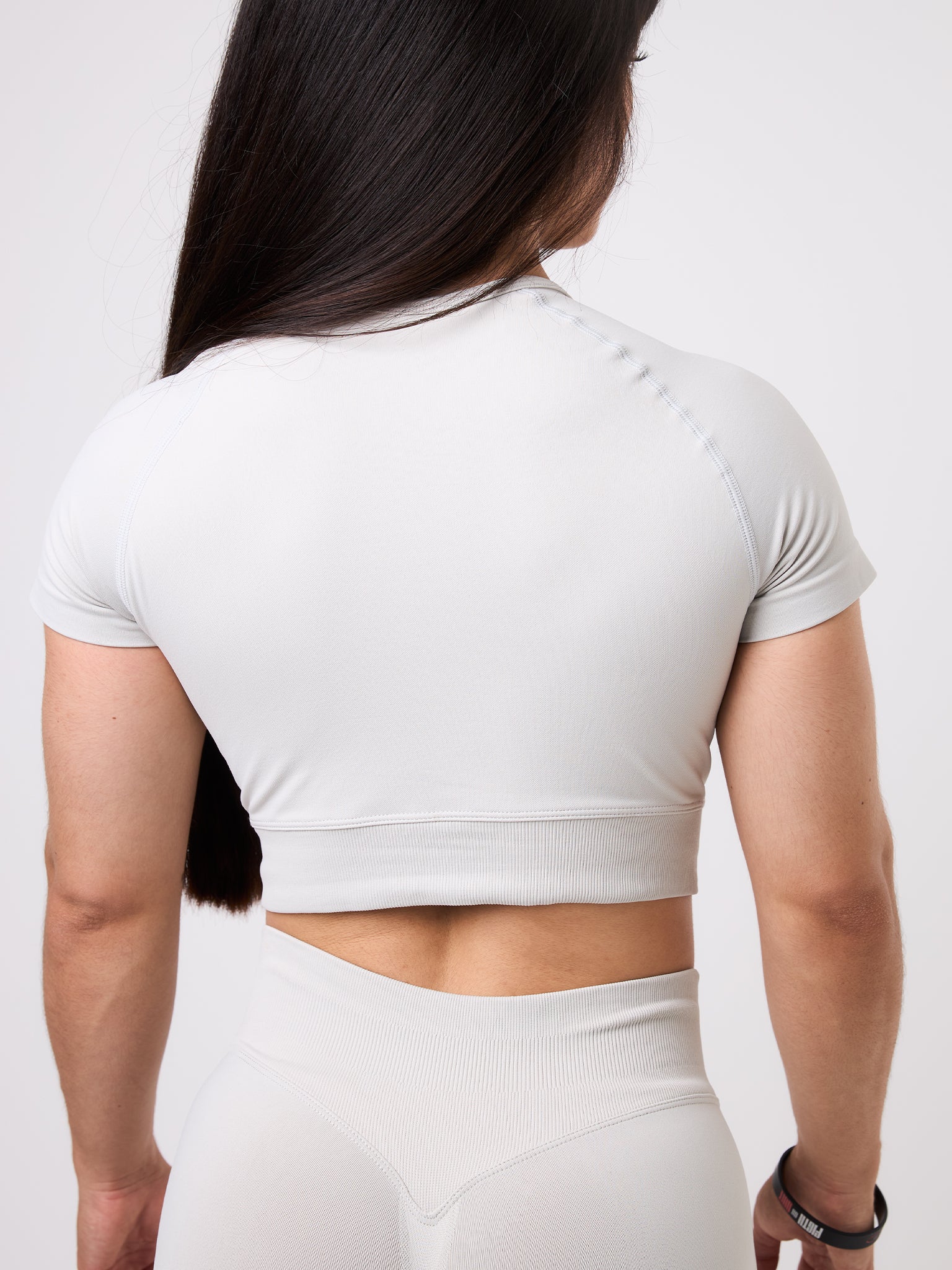 CROP TOP UNBROKEN - BEIGE