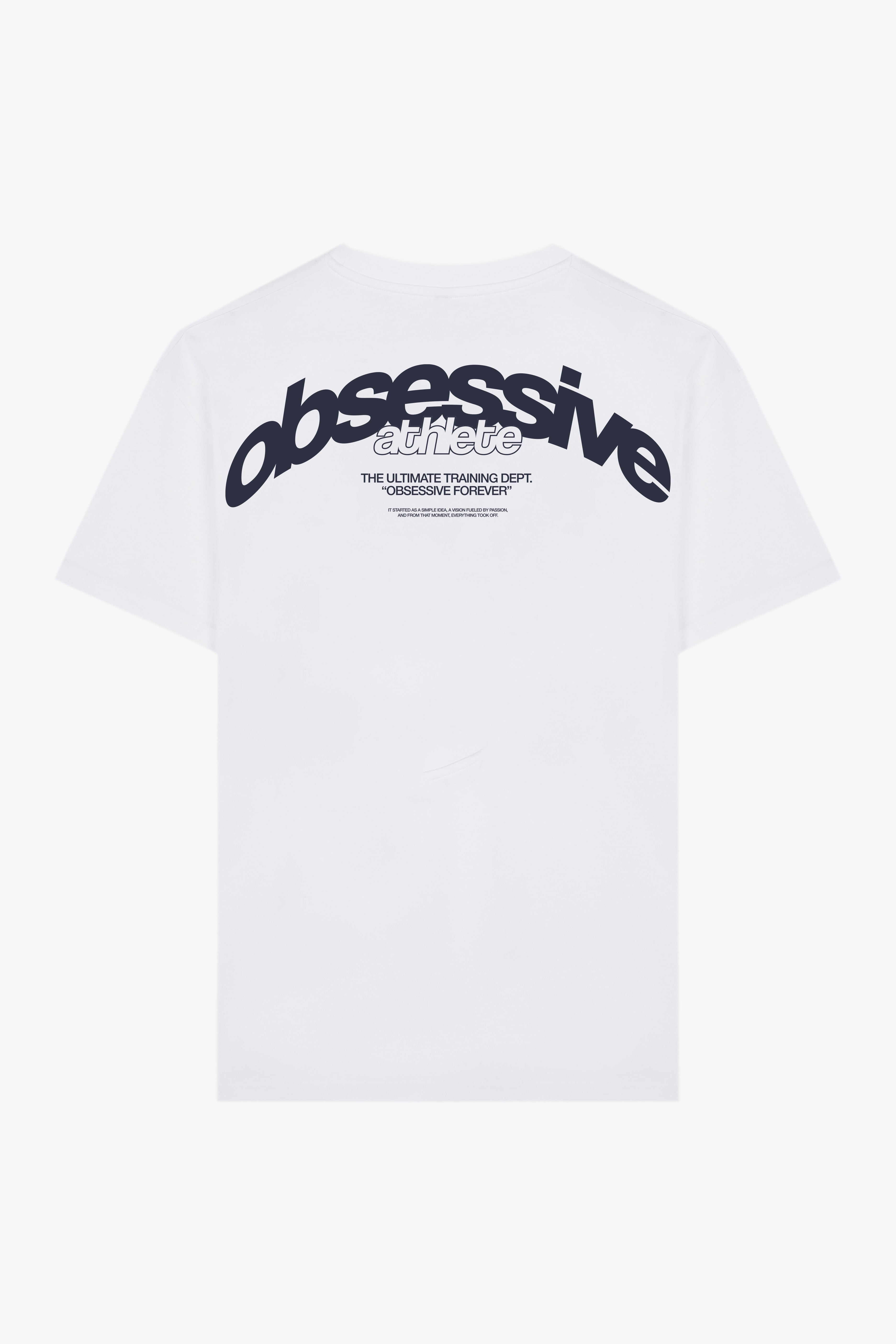 OBSESSIVE ATHLETE OVERSIZED T-SHIRT - BLANCO
