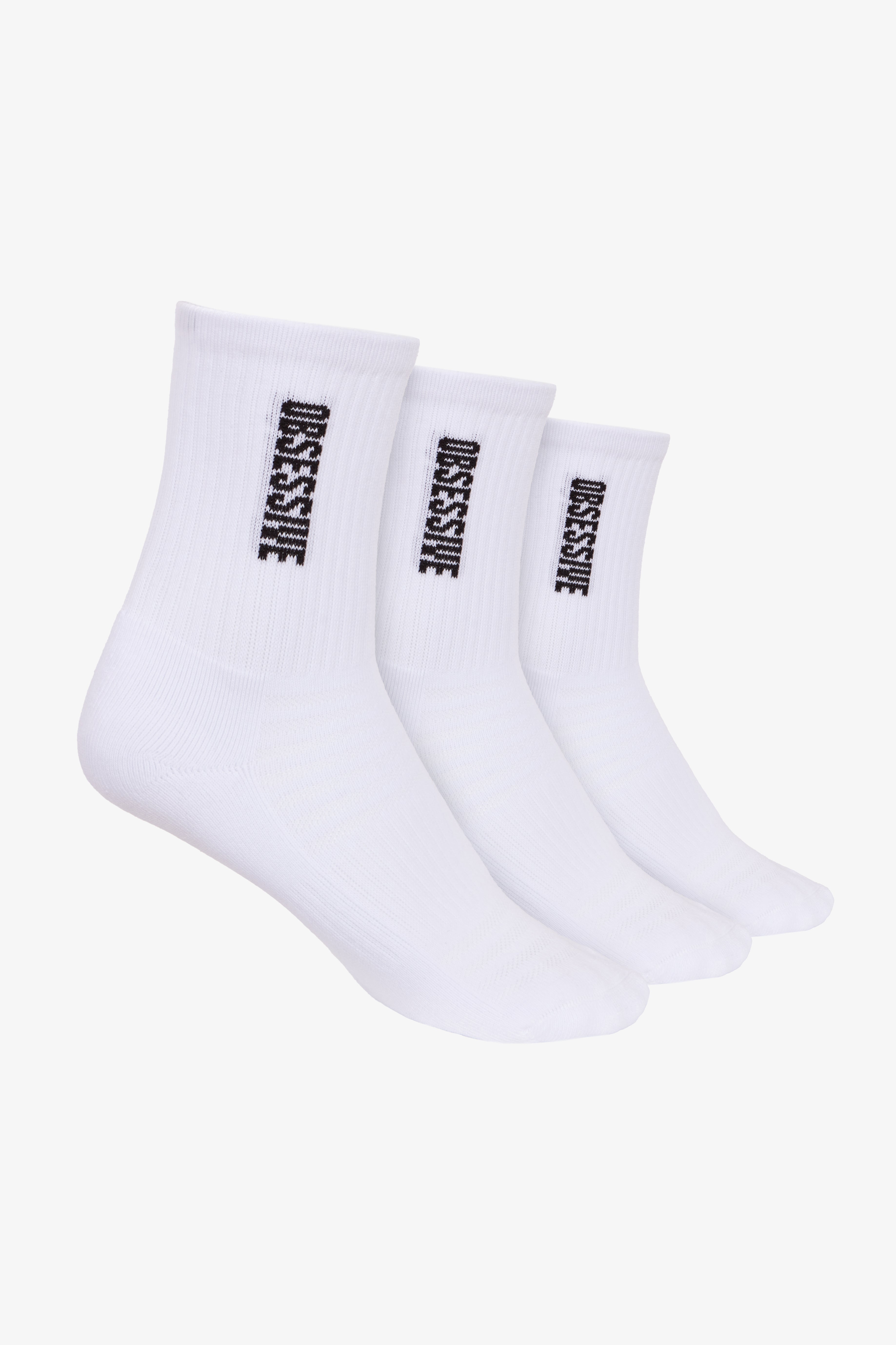 PACK 3 CALCETINES OBSESSIVE - BLANCO