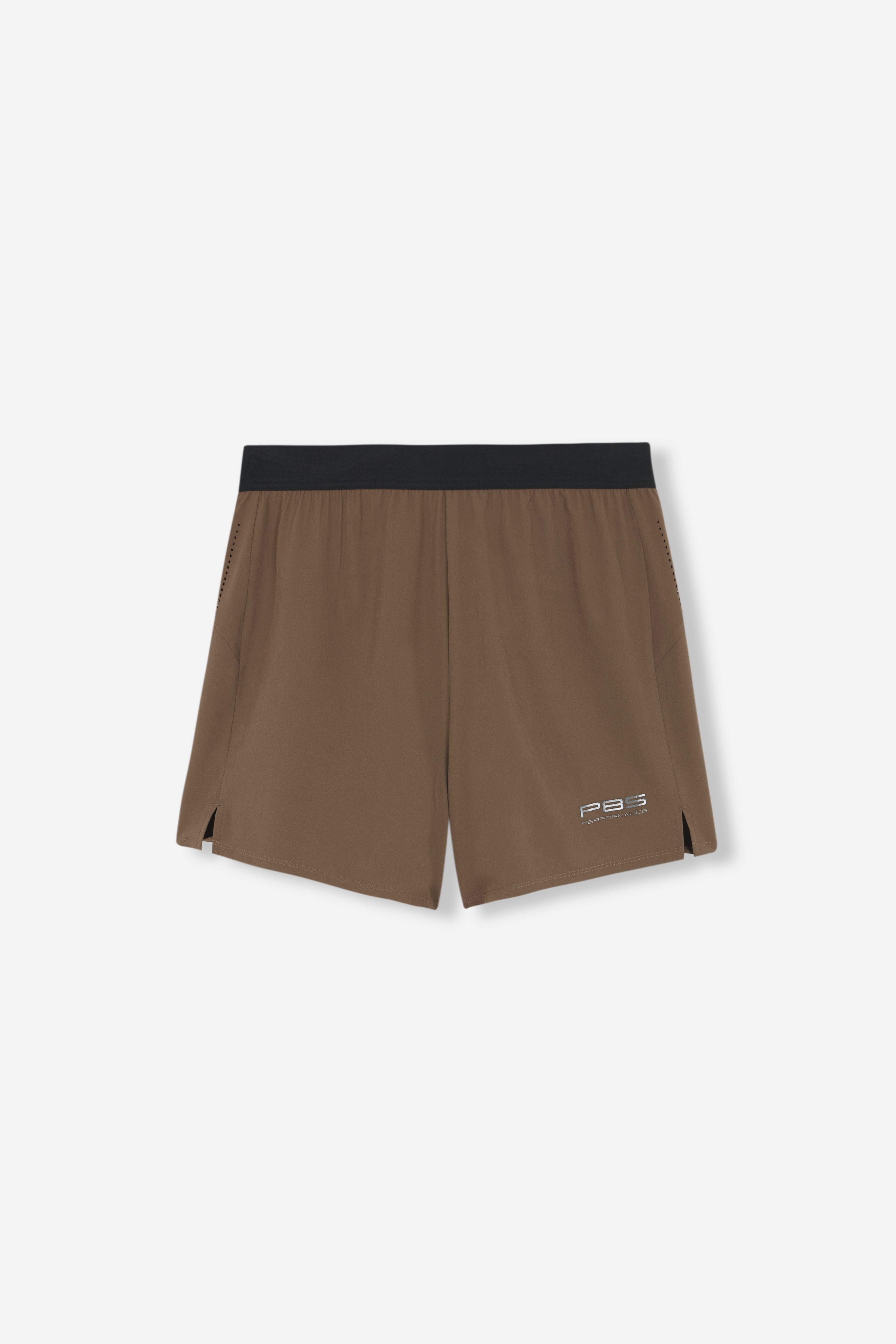 PREMIUM SLIM SHORT PBS - SEPIA