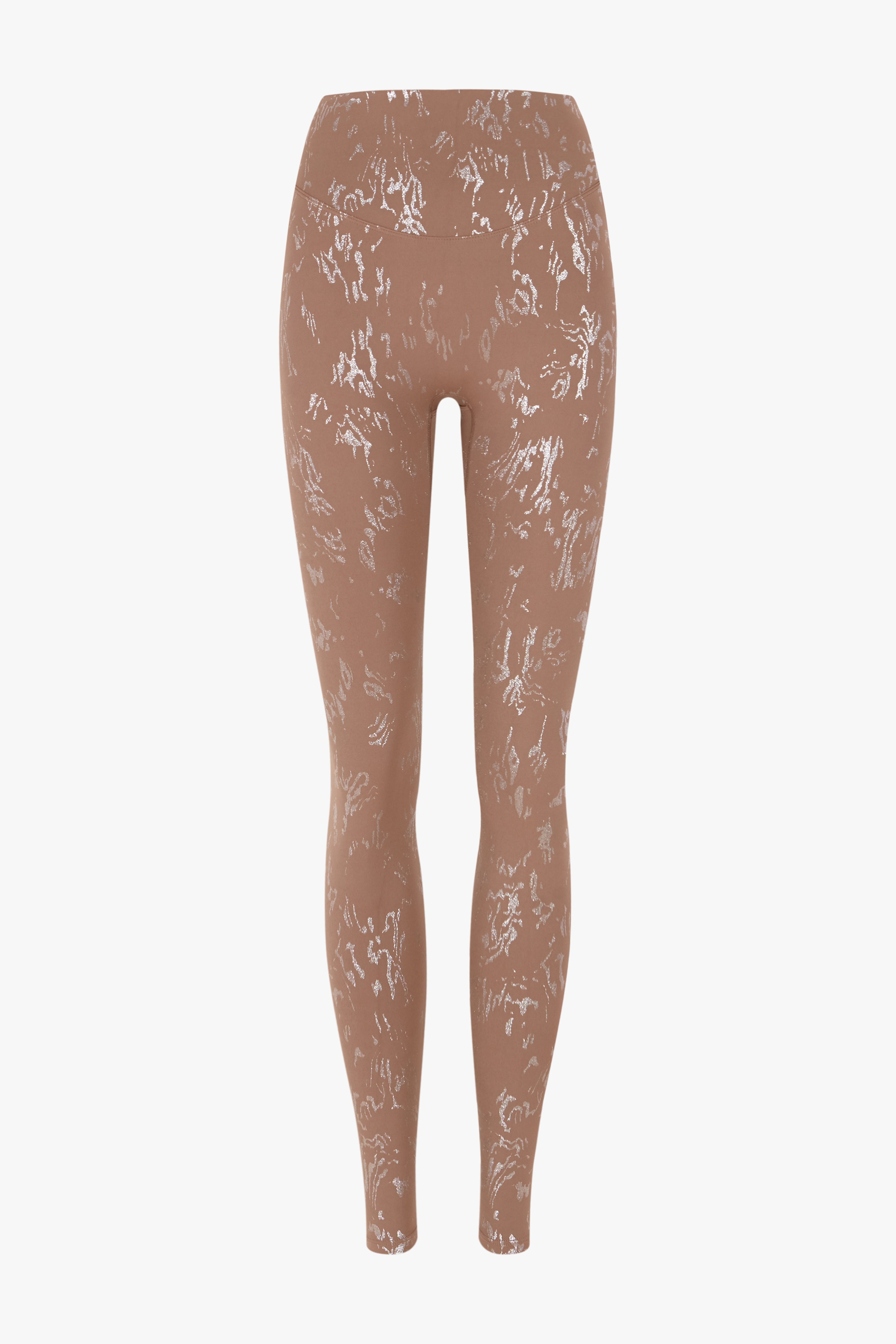 GLOW FIT SPORT LEGGINGS - MARRON