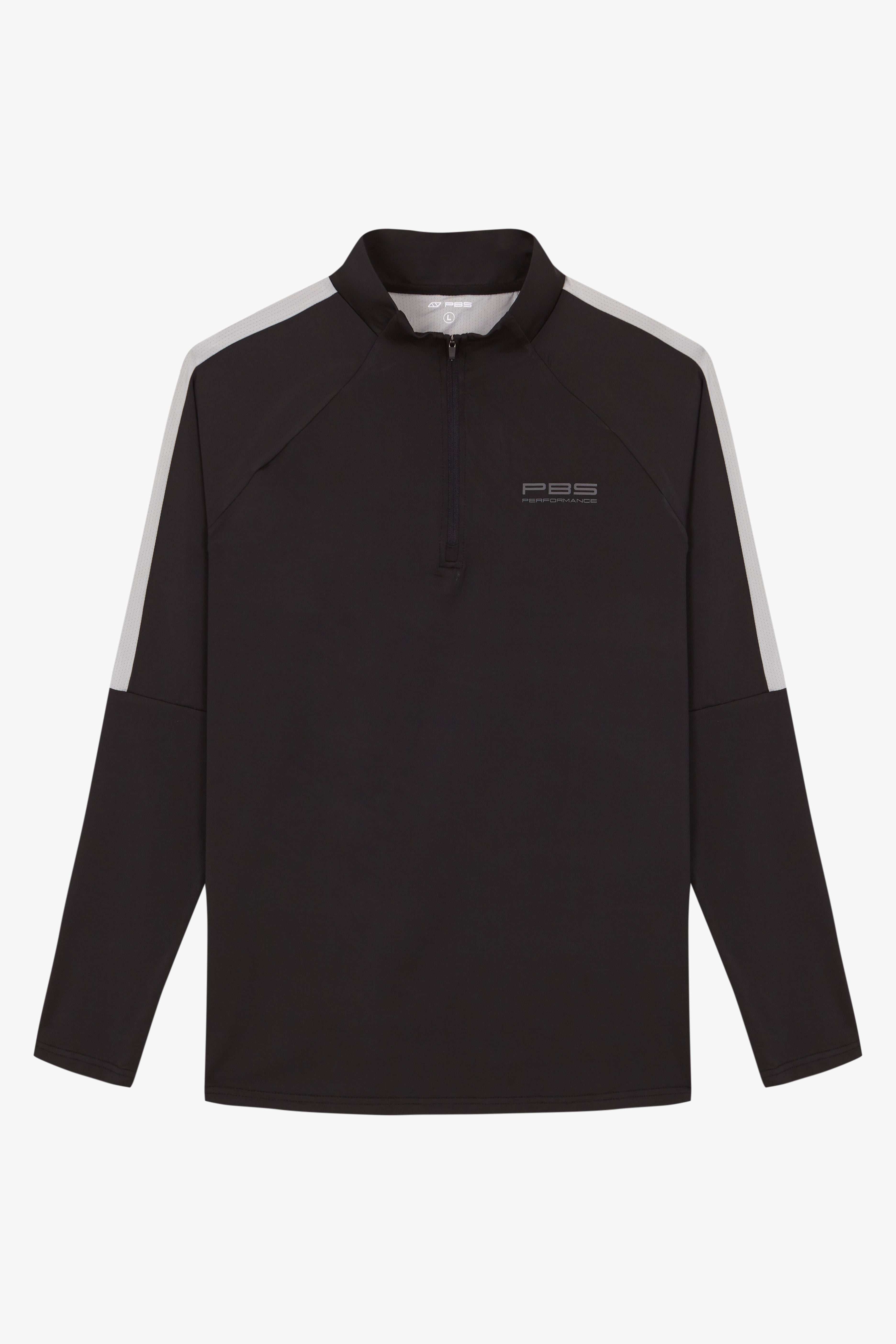 PERFORMANCE LONG TECH T-SHIRT - NEGRO/GRIS