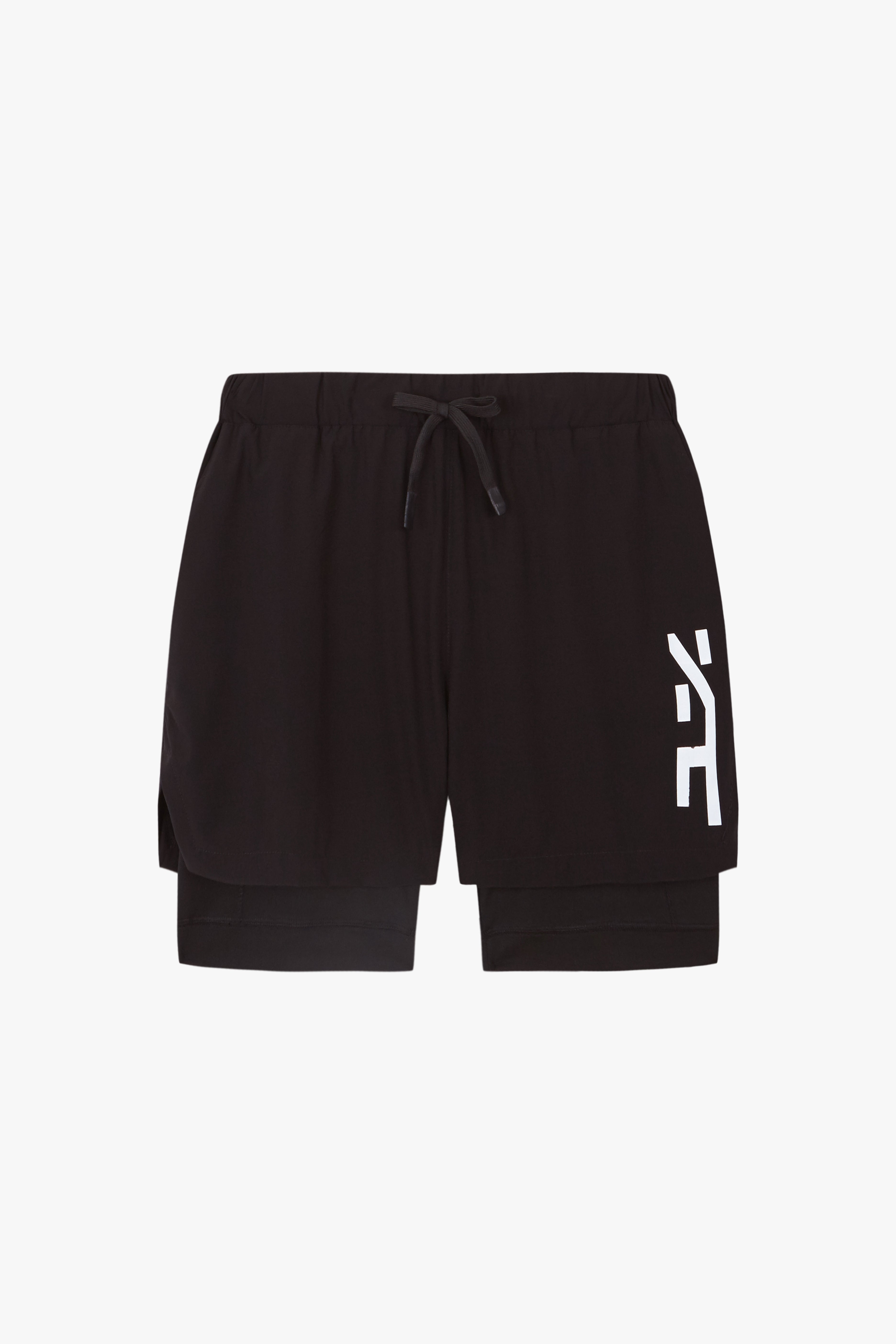 ONE PRCNT MENTALITY TECH SHORT - NEGRO