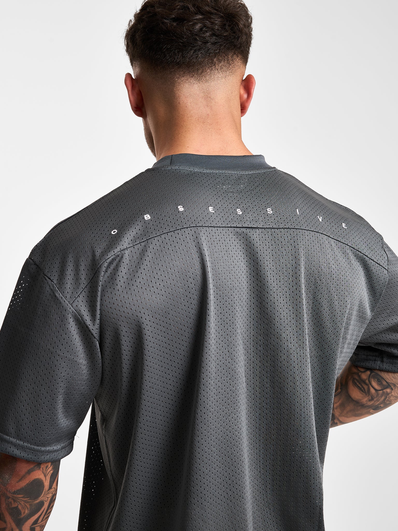 MINIMAL LOGO T-SHIRT - GRIS