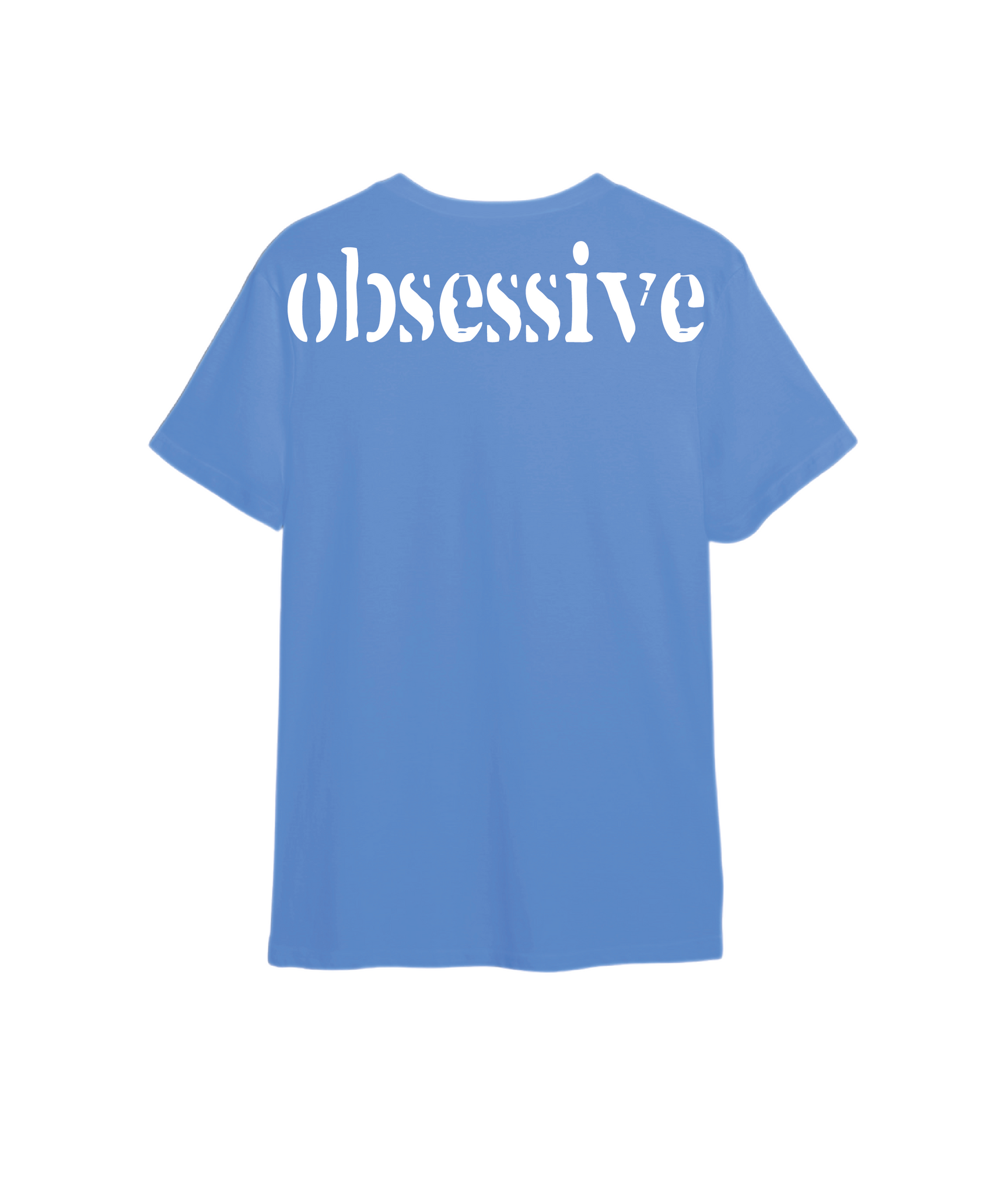 Camiseta Obsessive Oversize - Azul