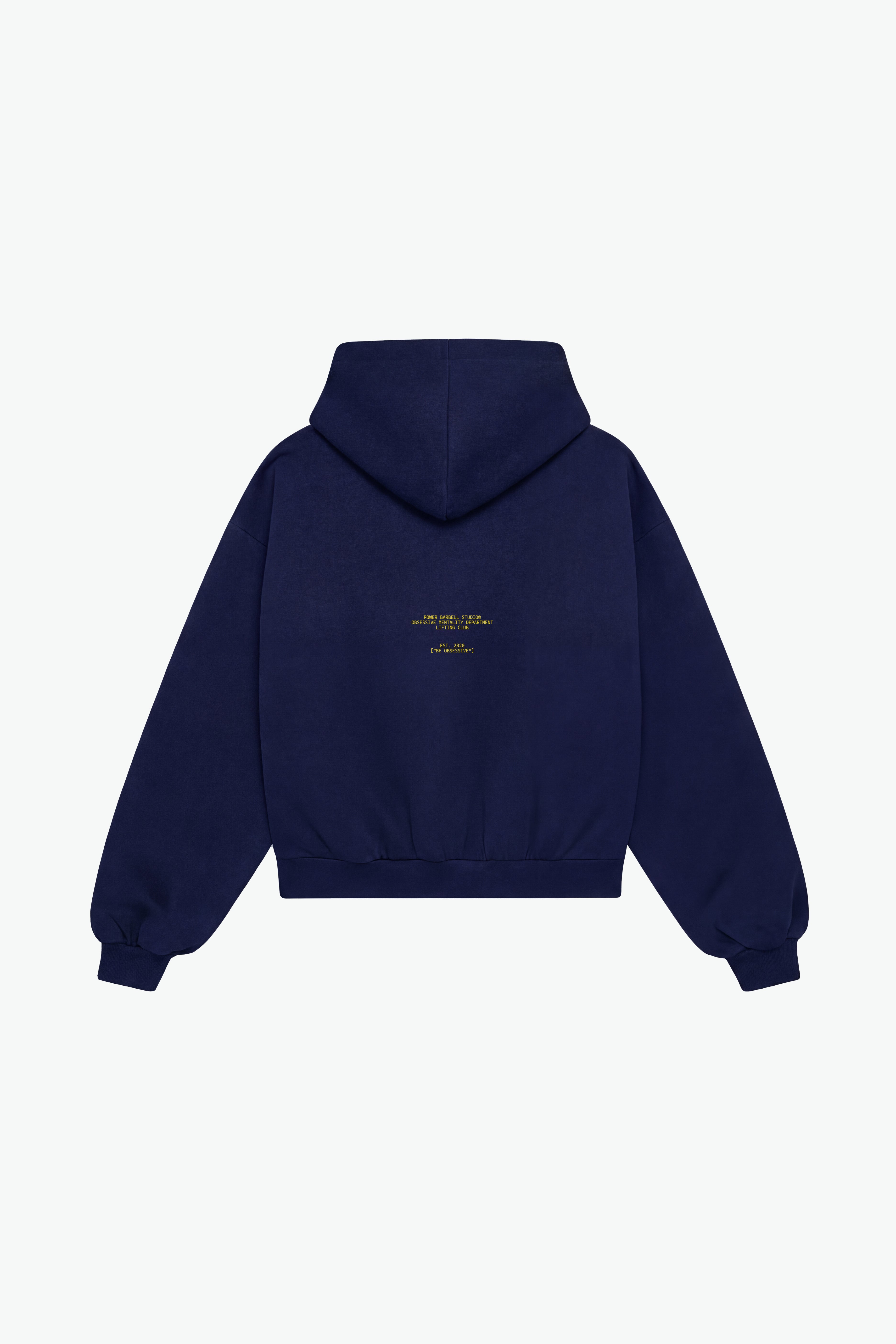 OBSESSIVE MENTALITY DEPT HOODIE - NAVY
