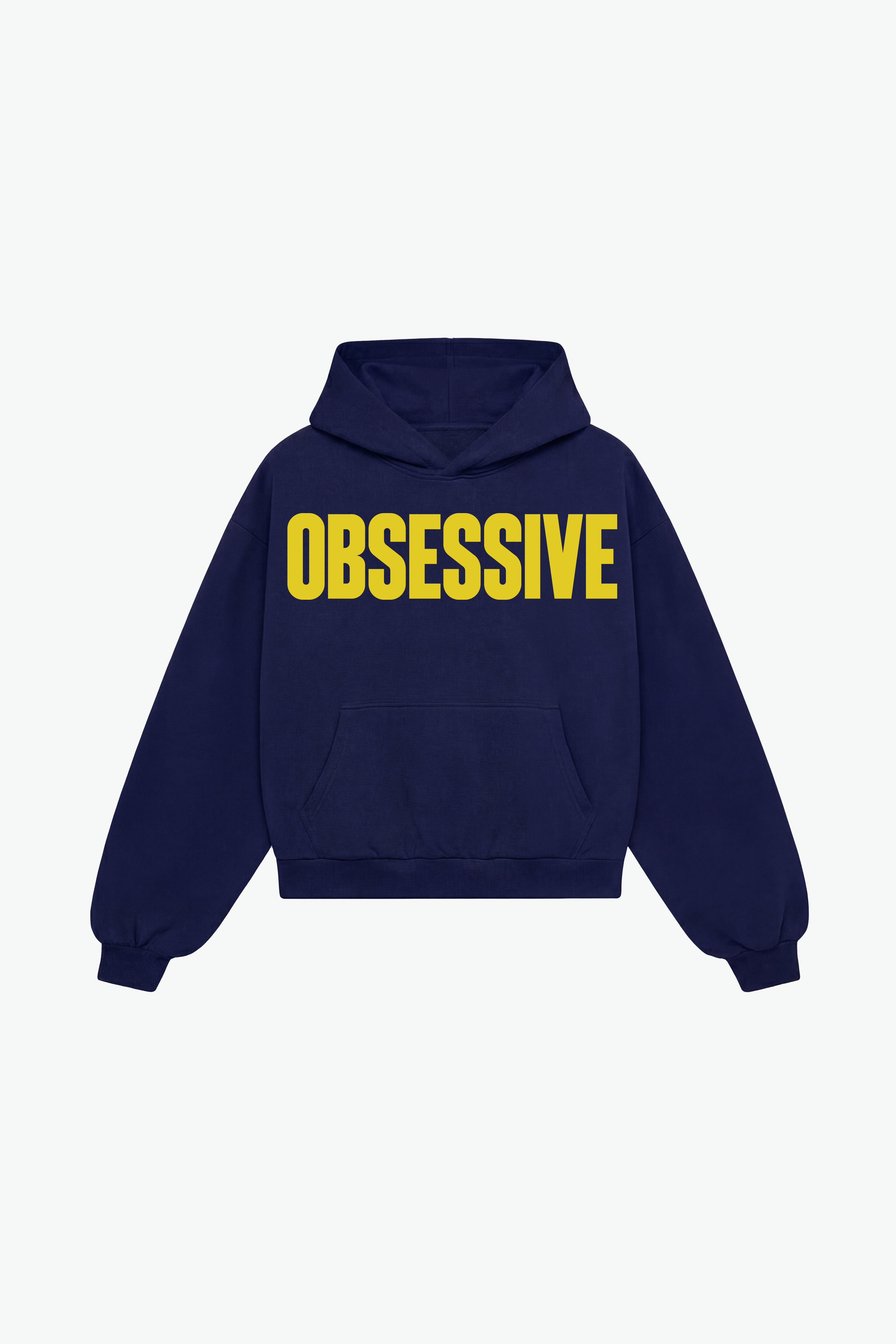 OBSESSIVE MENTALITY DEPT HOODIE - NAVY