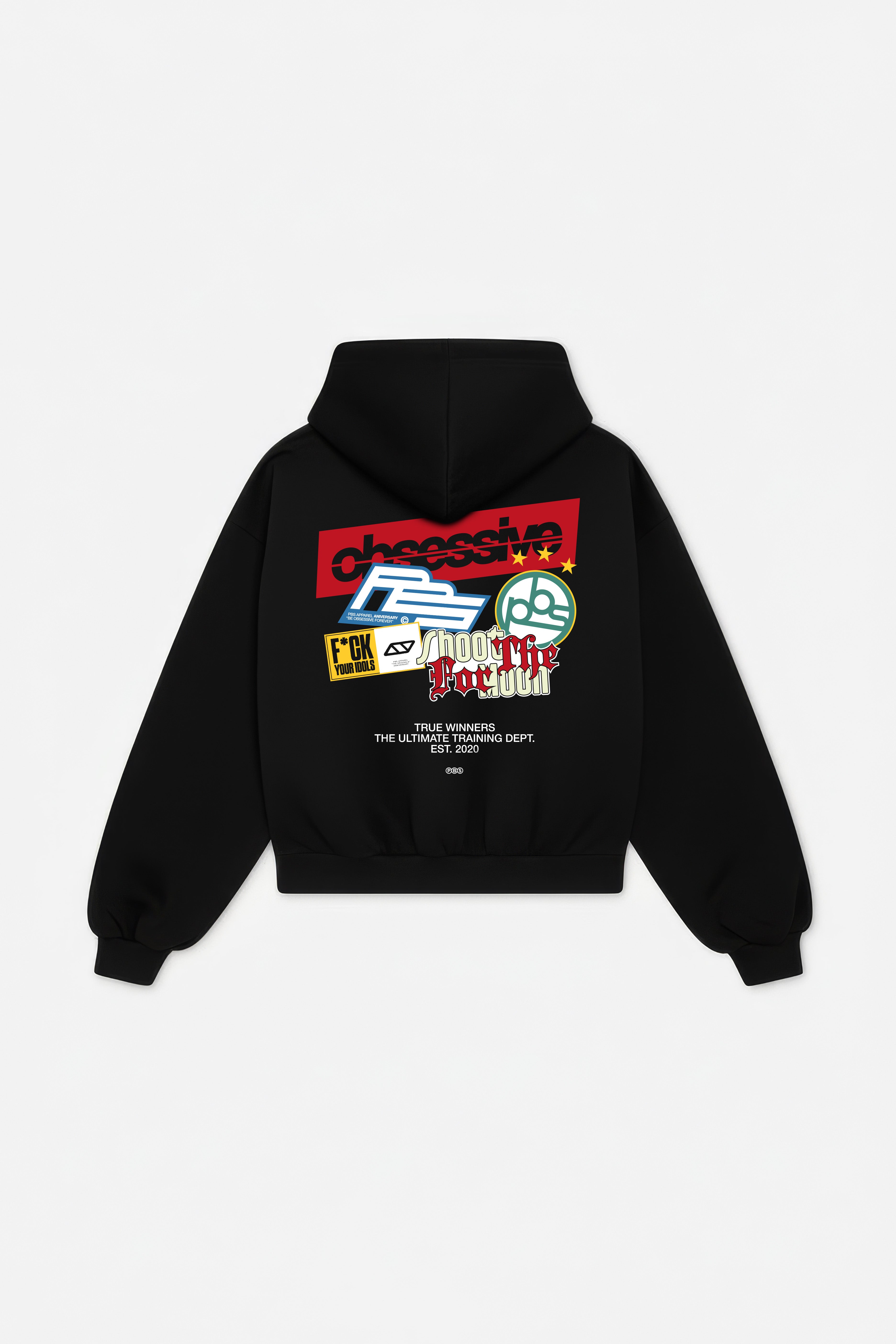 PATCH LEGACY HOODIE - NEGRO
