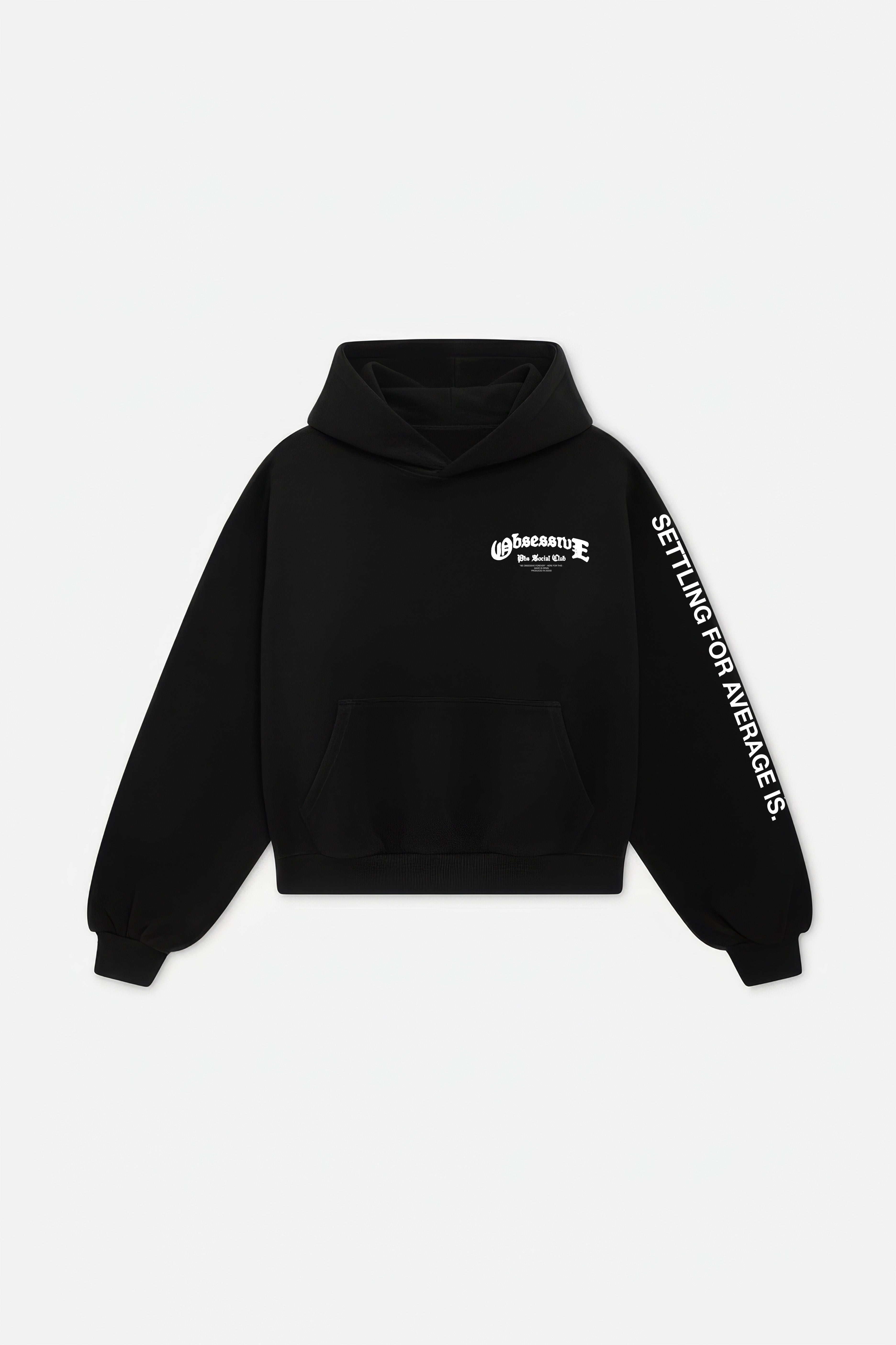 PBS SOCIAL CLUB HOODIE - NEGRO