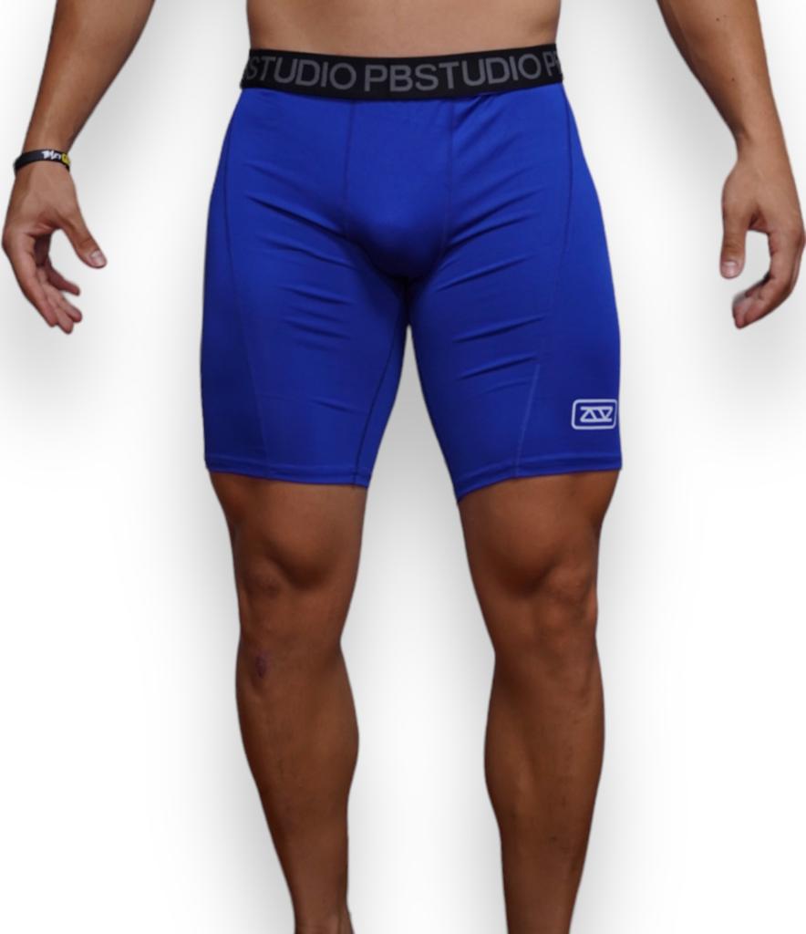 MALLAS TÉCNICAS CORTAS - AZUL