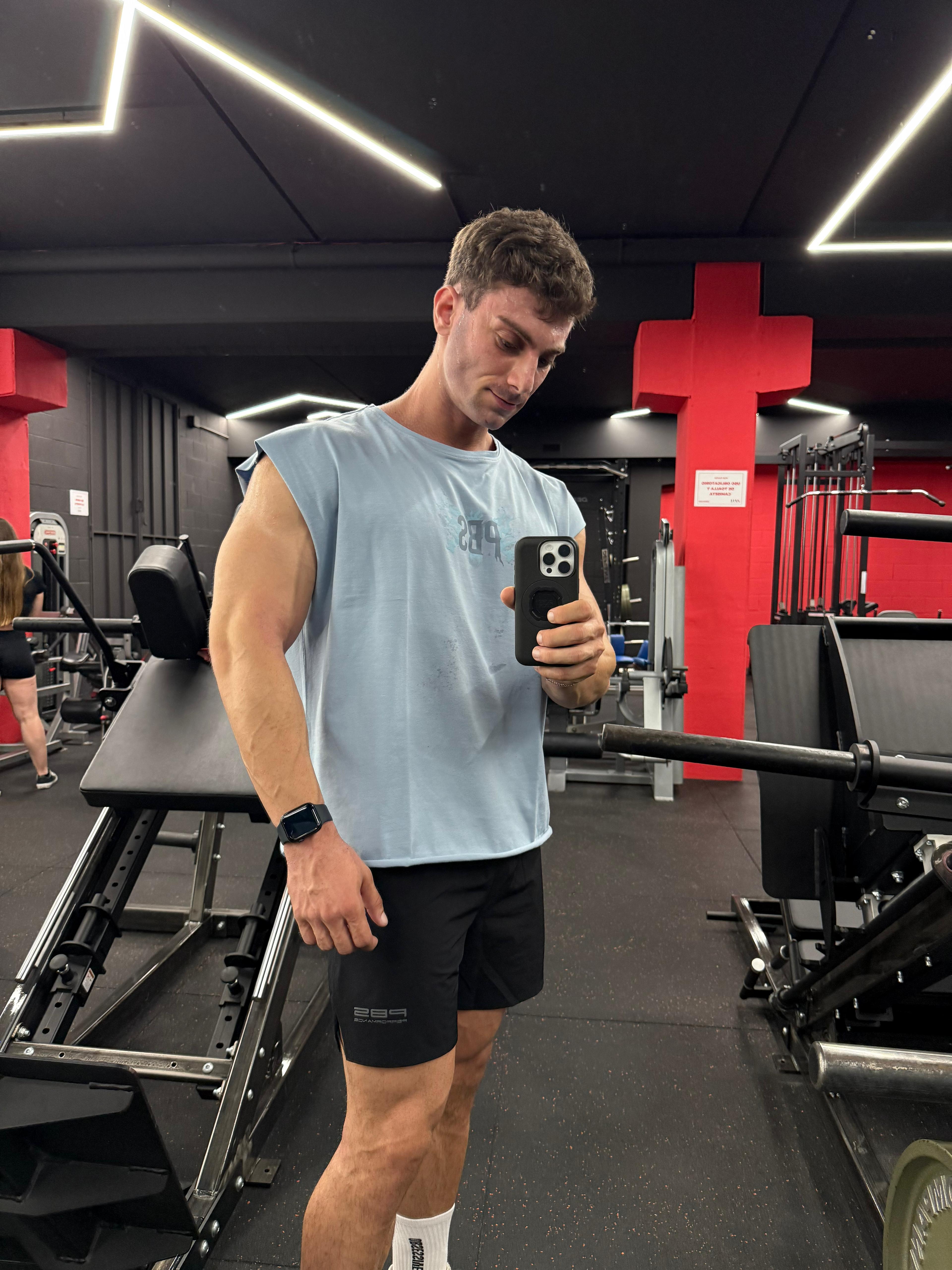 OBSESSIVE FLAME TANK TOP - AZUL