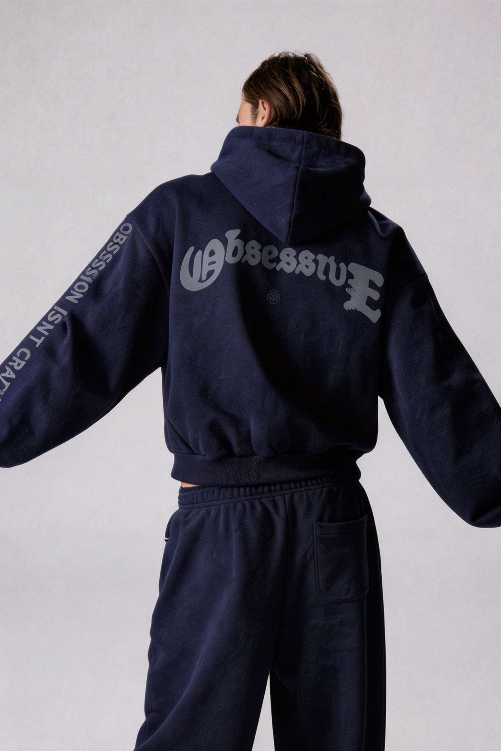 PBS SOCIAL CLUB HOODIE - NAVY