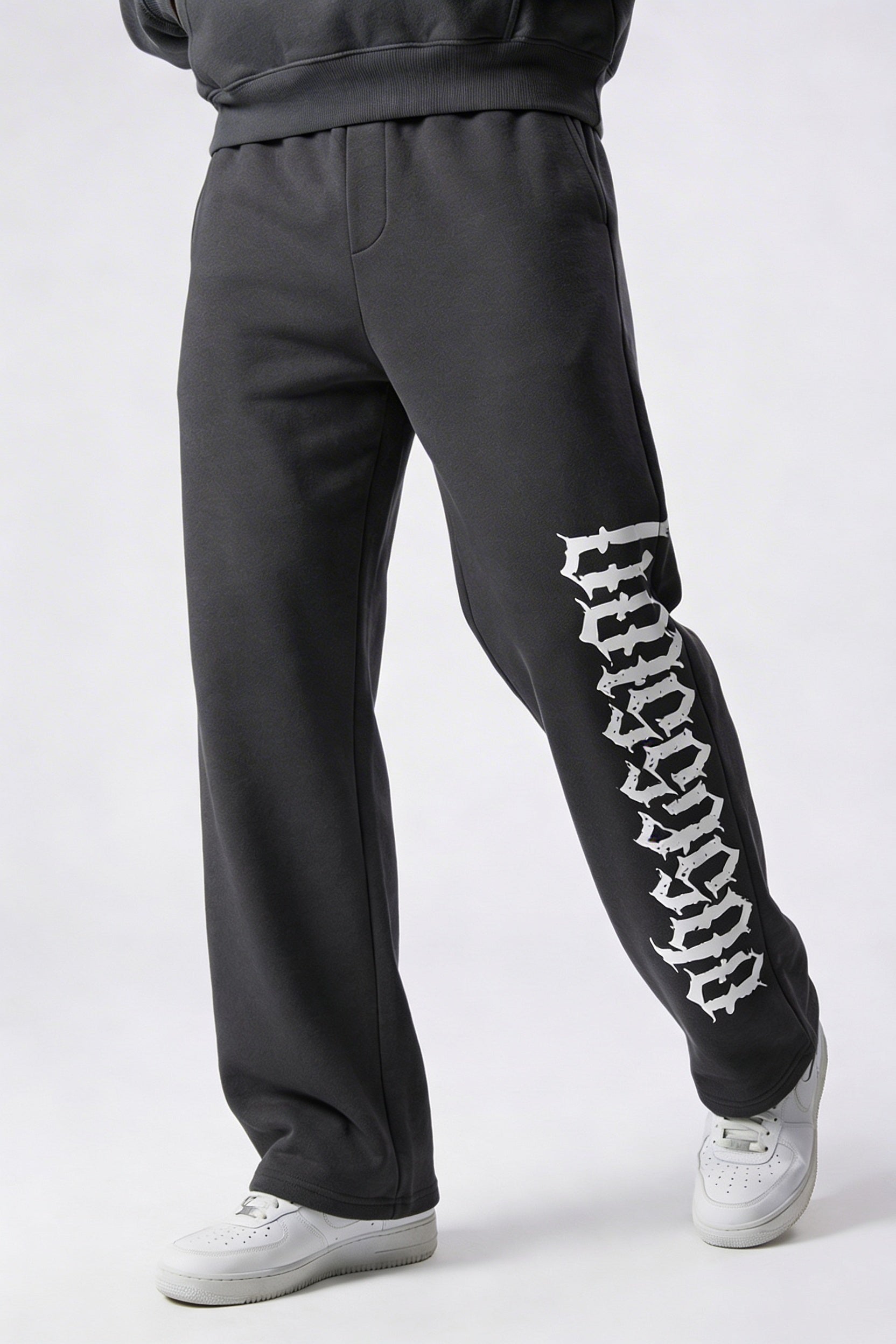 OBSESSION GOTHIC JOGGER - GRIS OSCURO
