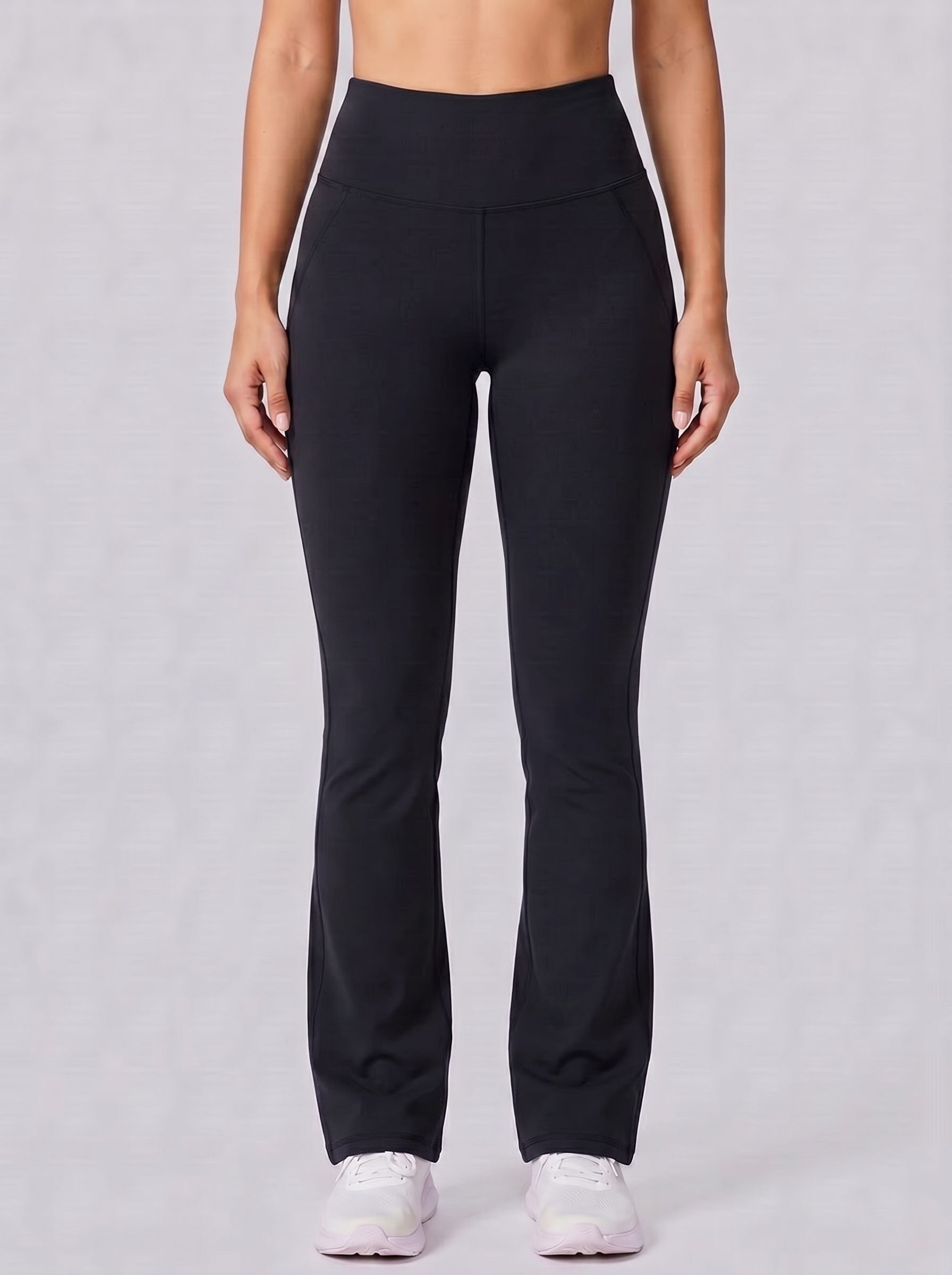 LEGGINGS FLARED INFINITY - NEGRO
