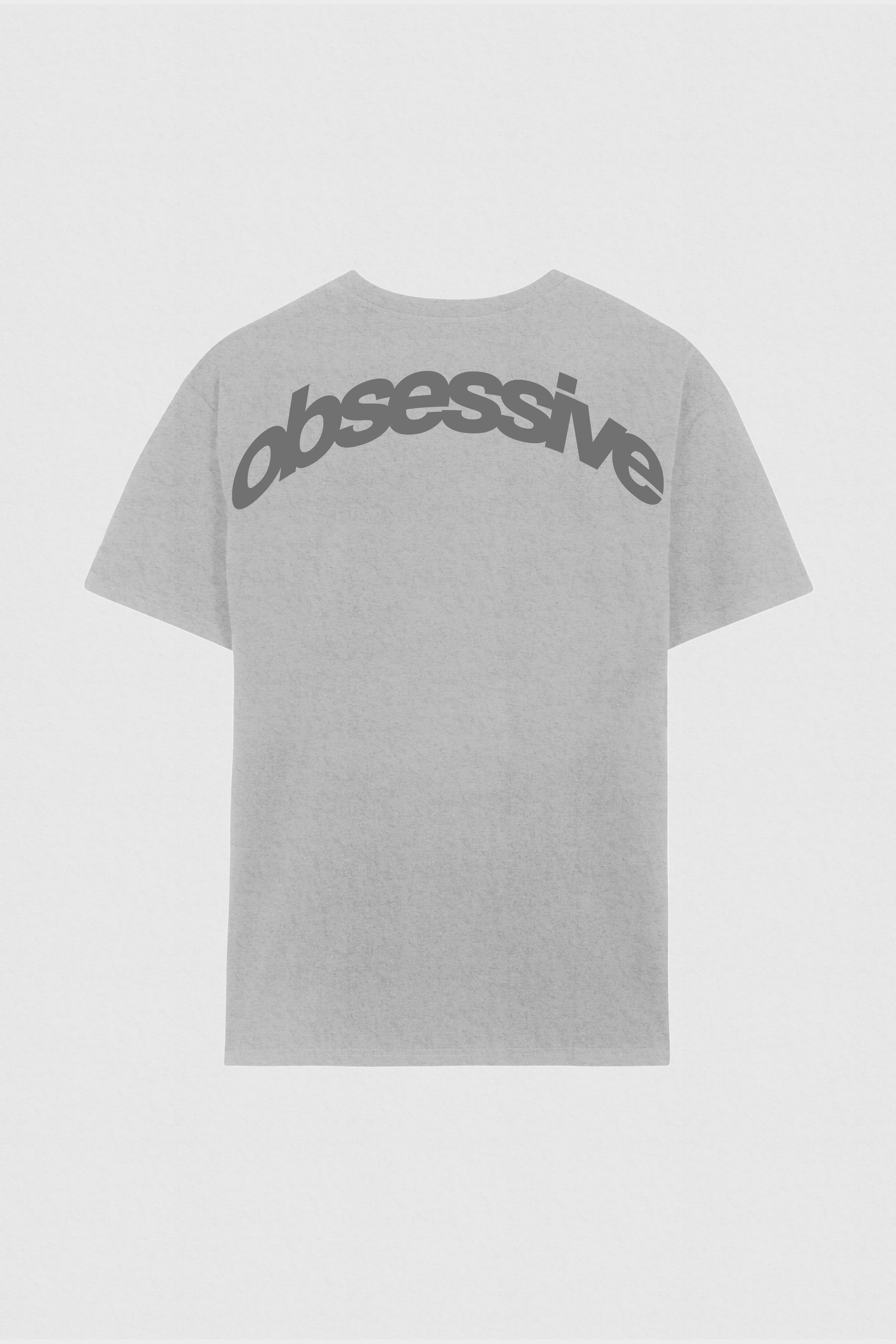 OBSESSIVE STATE OVERSIZED T-SHIRT - GRIS