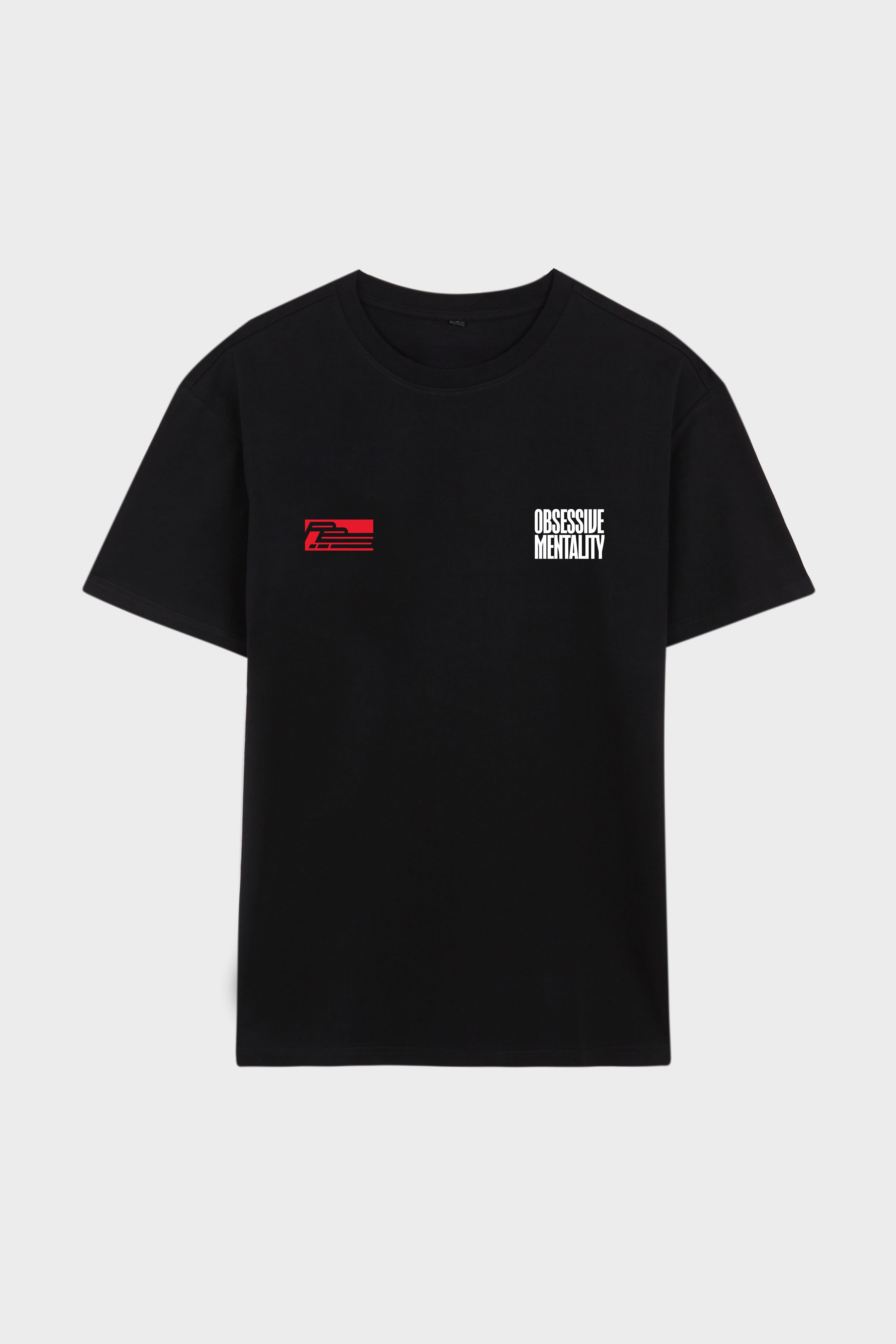 DON'T NEED COMFORT OVERSIZED T-SHIRT - NEGRO