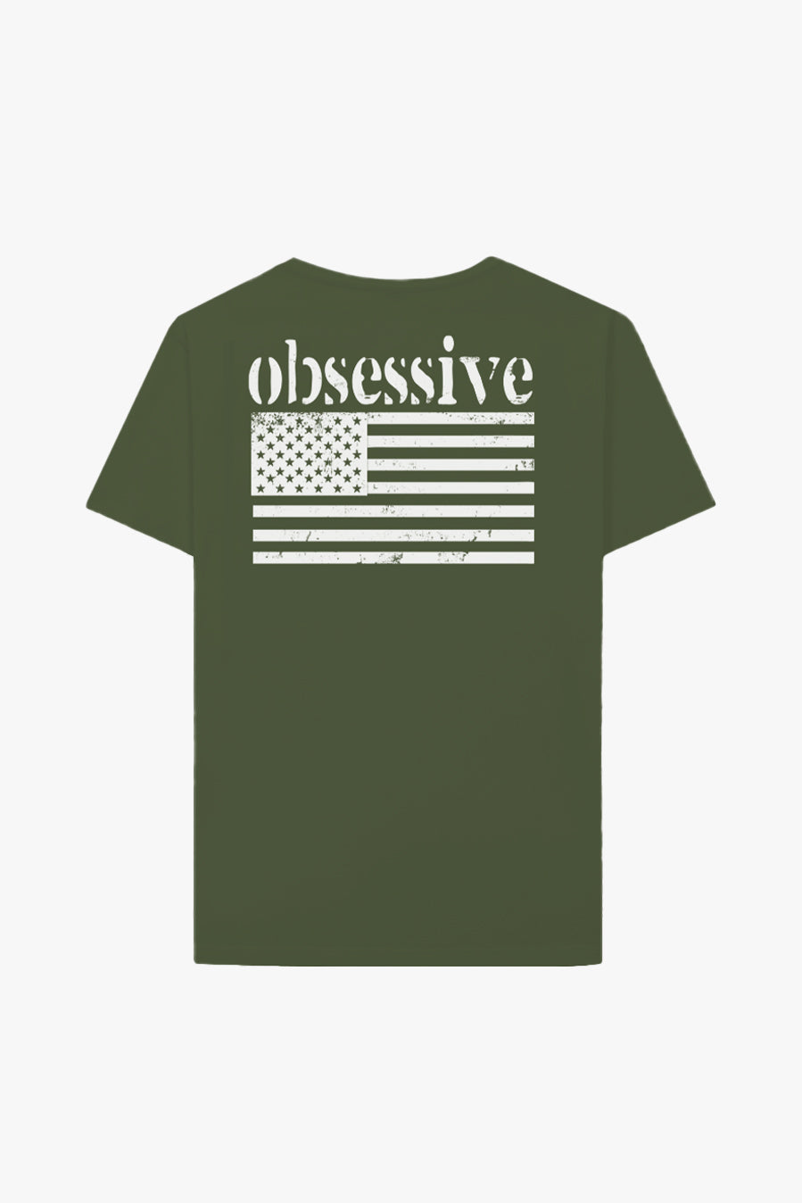 CAMISETA OBSESSIVE FLAG - VERDE