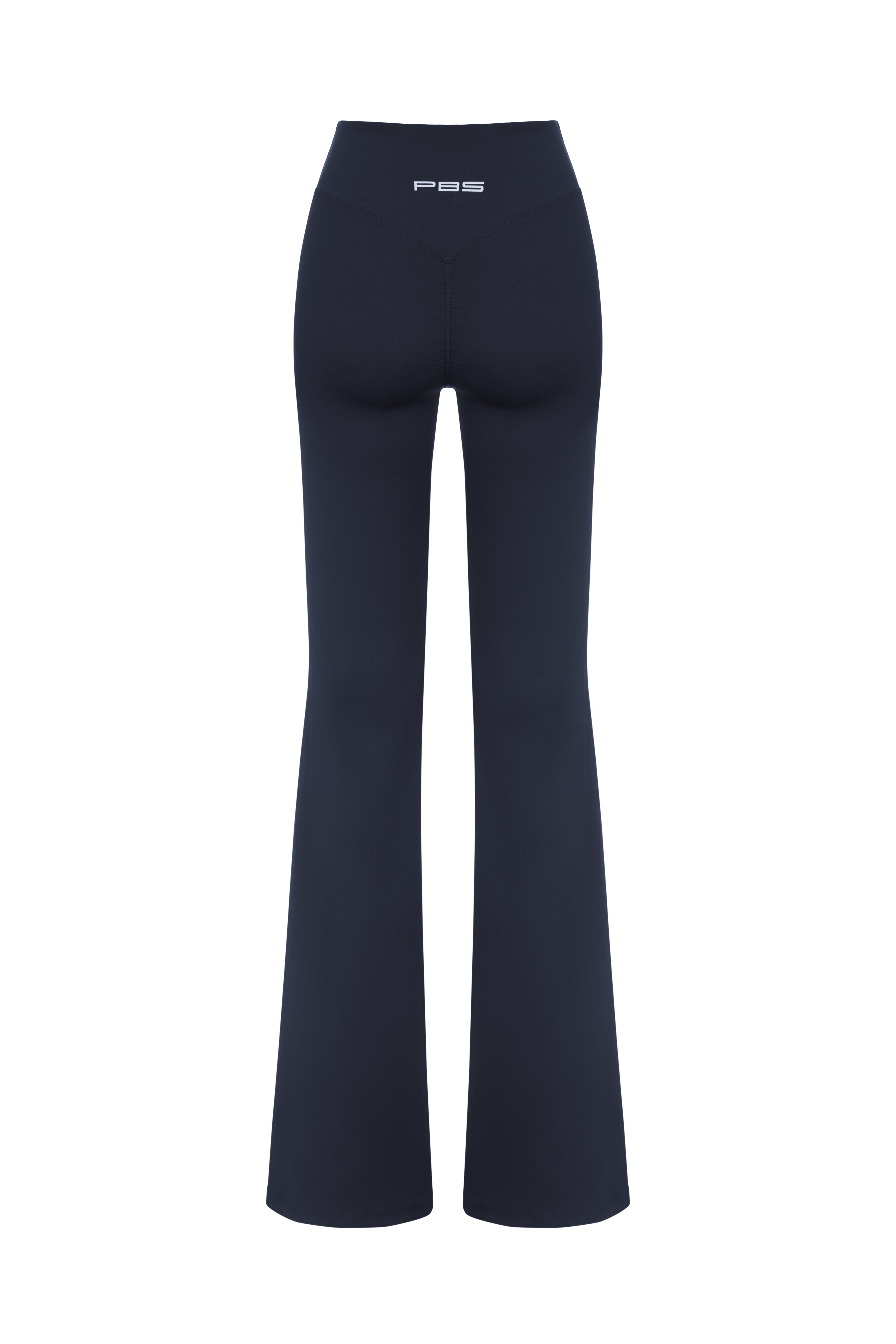 LEGGINGS FLARED MOTION - NAVY