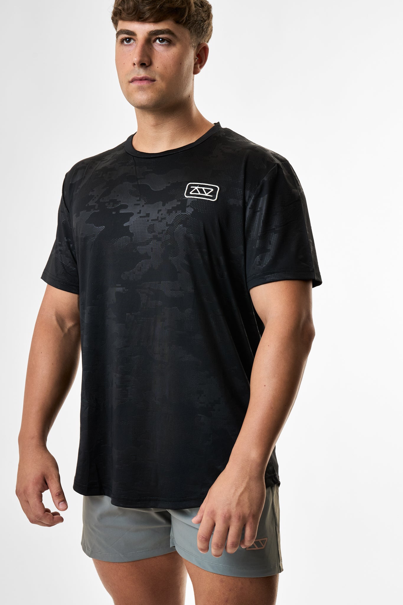 CAMISETA CAMUFLAJE - NEGRO