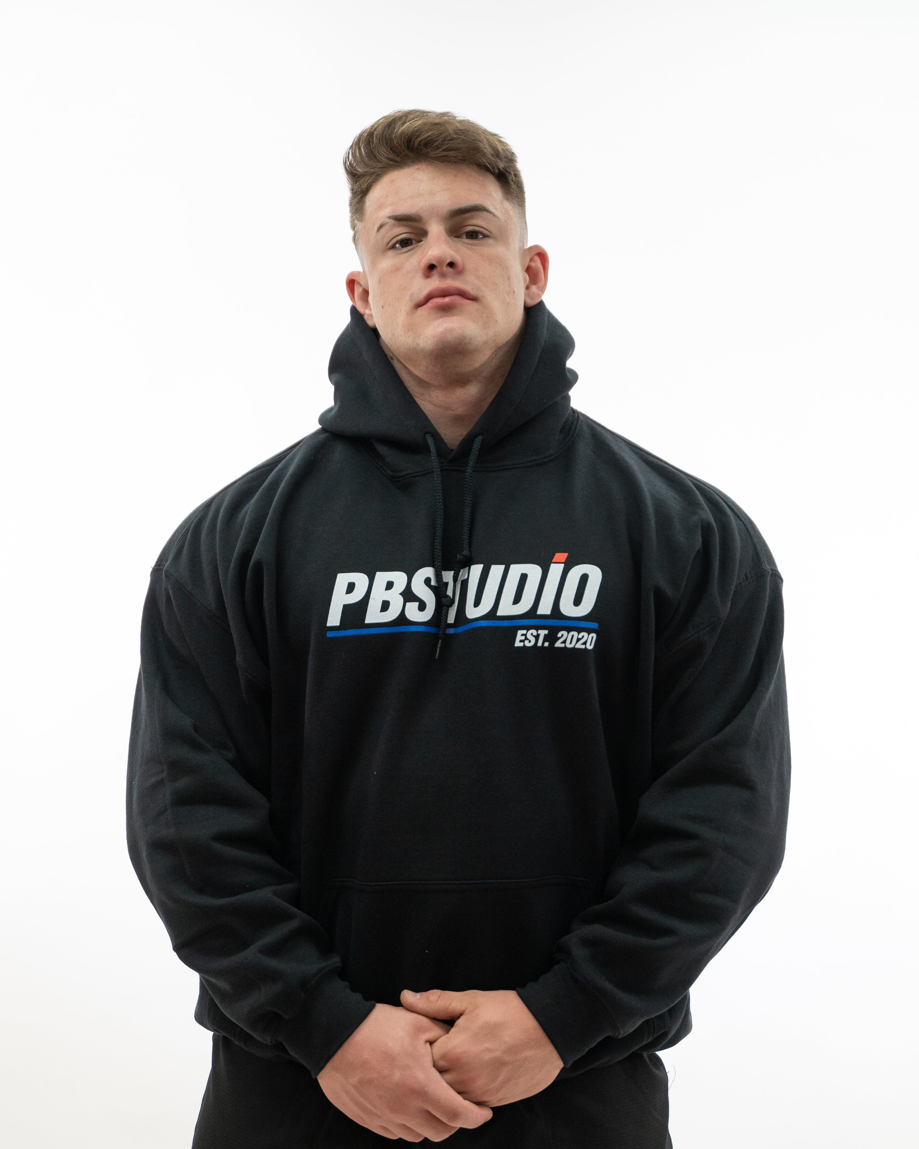 SUDADERA PBSTUDIO - NEGRO