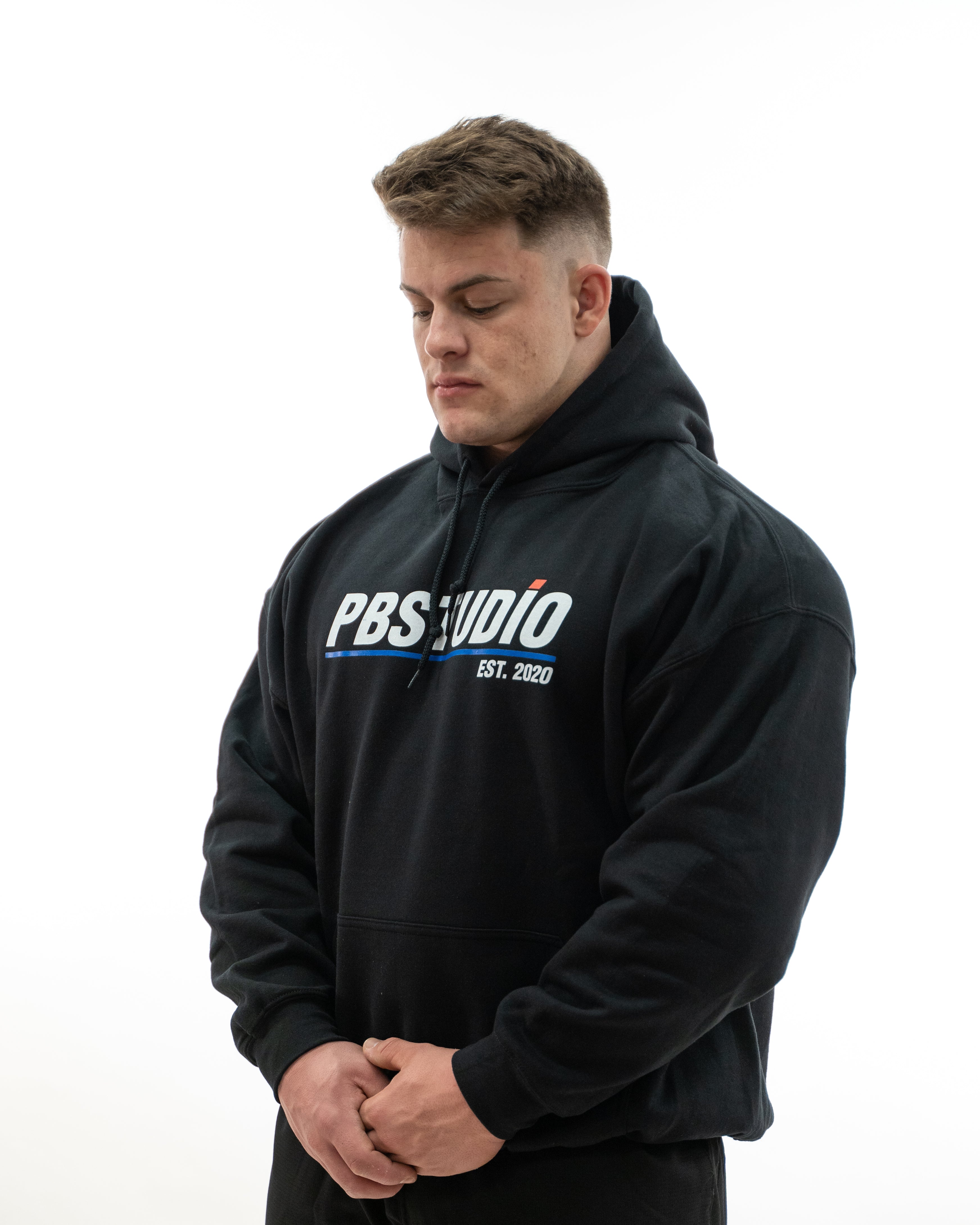 SUDADERA PBSTUDIO - NEGRO
