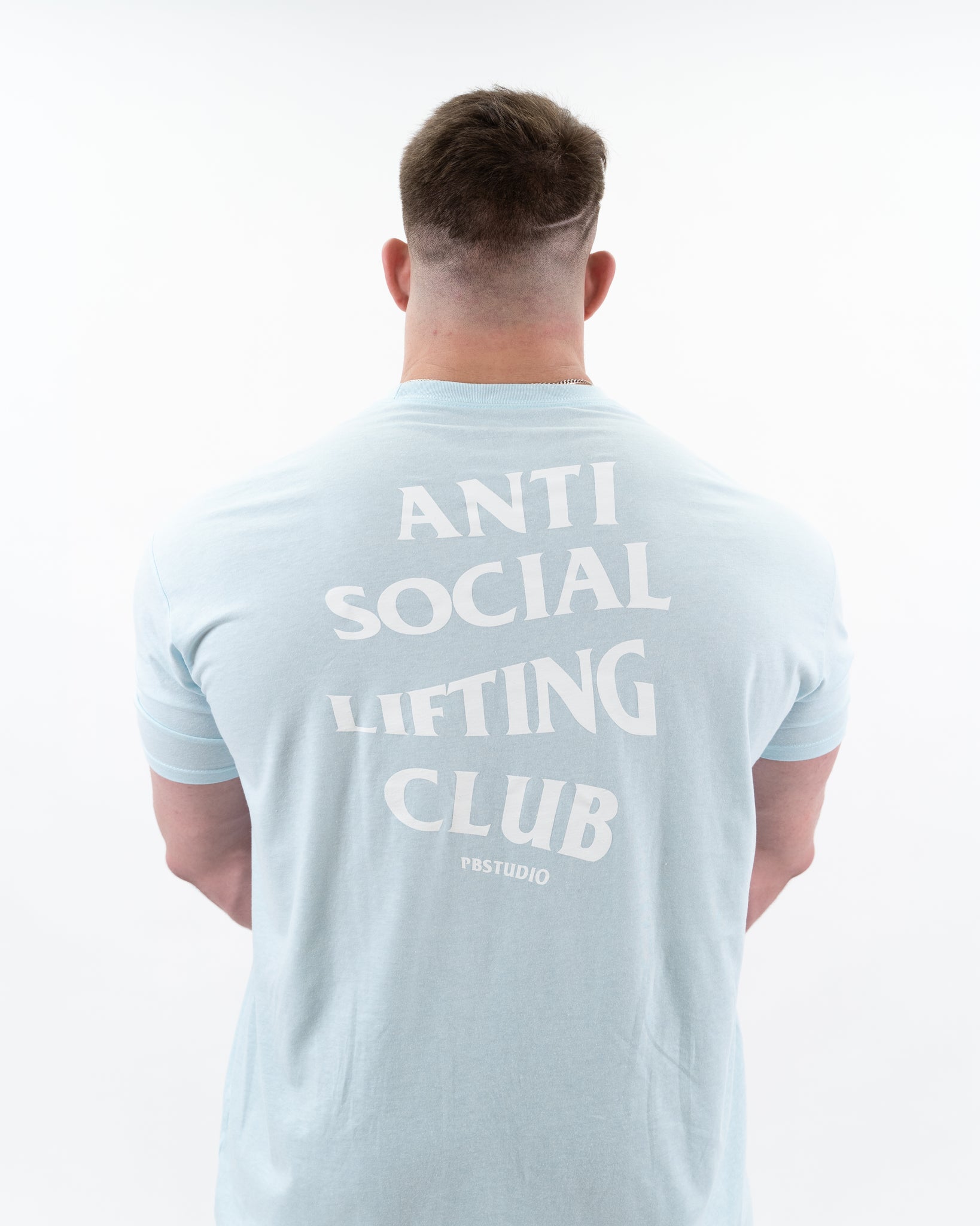 Anti Social Lifting Club T-shirt - Blue